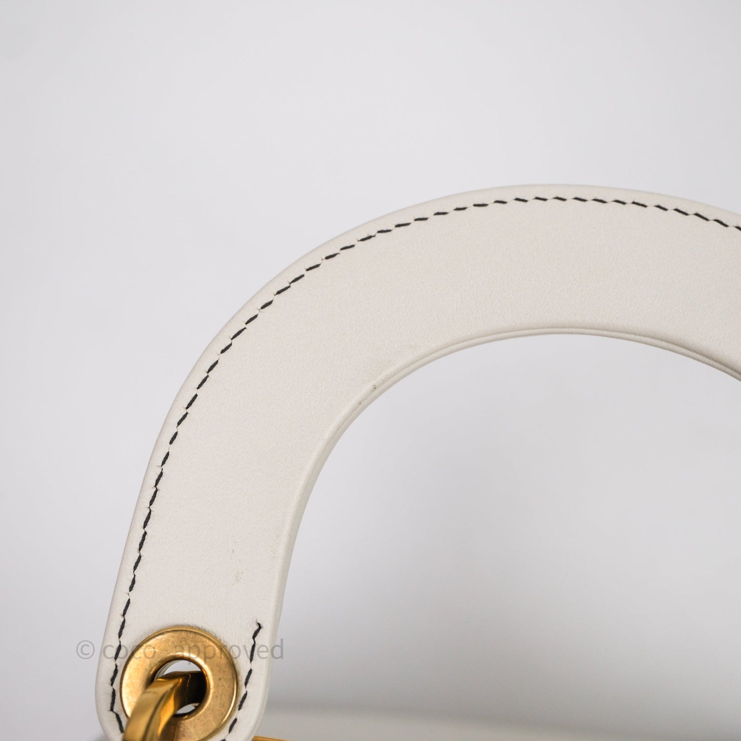 Christian Dior Mini Lady Dior Niki De Saint Phalle Calfskin White
