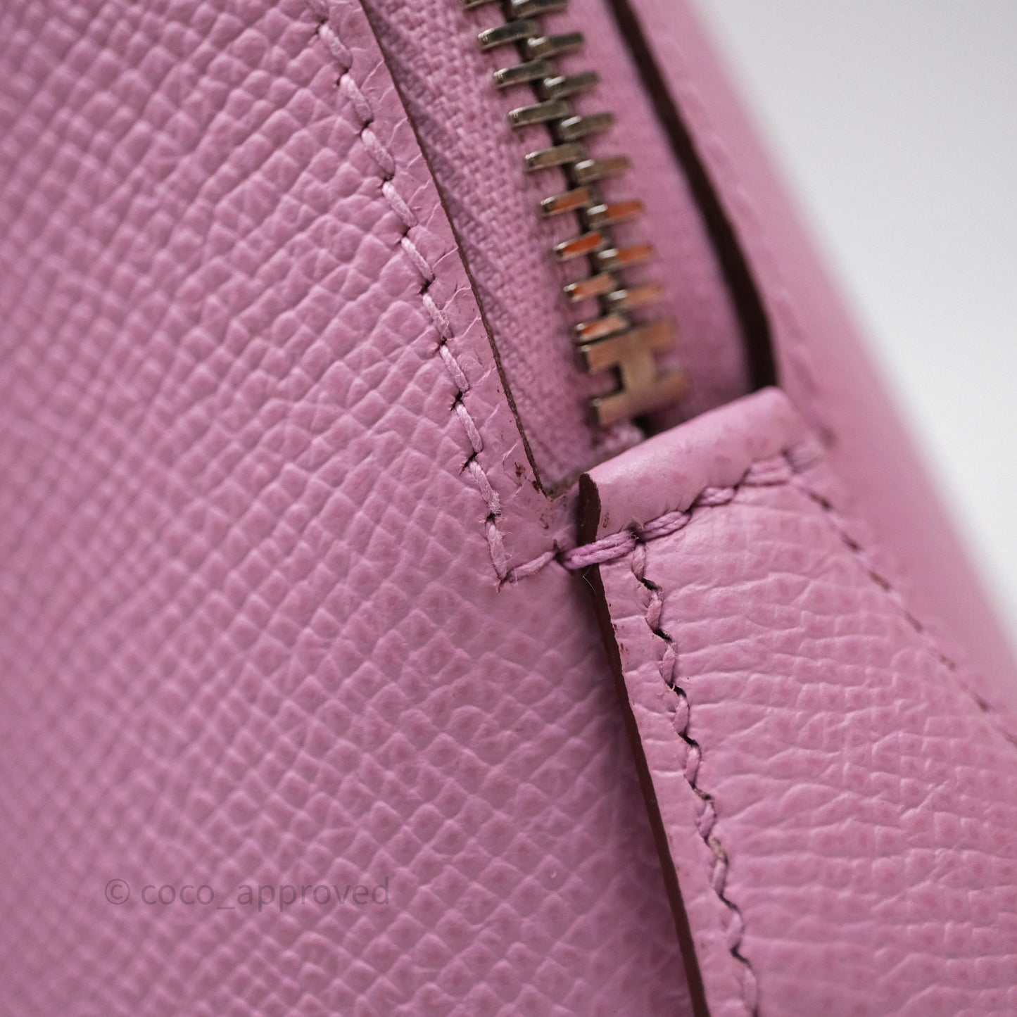 Hermès Bolide 1923 25 Mauve Sylvestre X9 Epsom Palladium Hardware