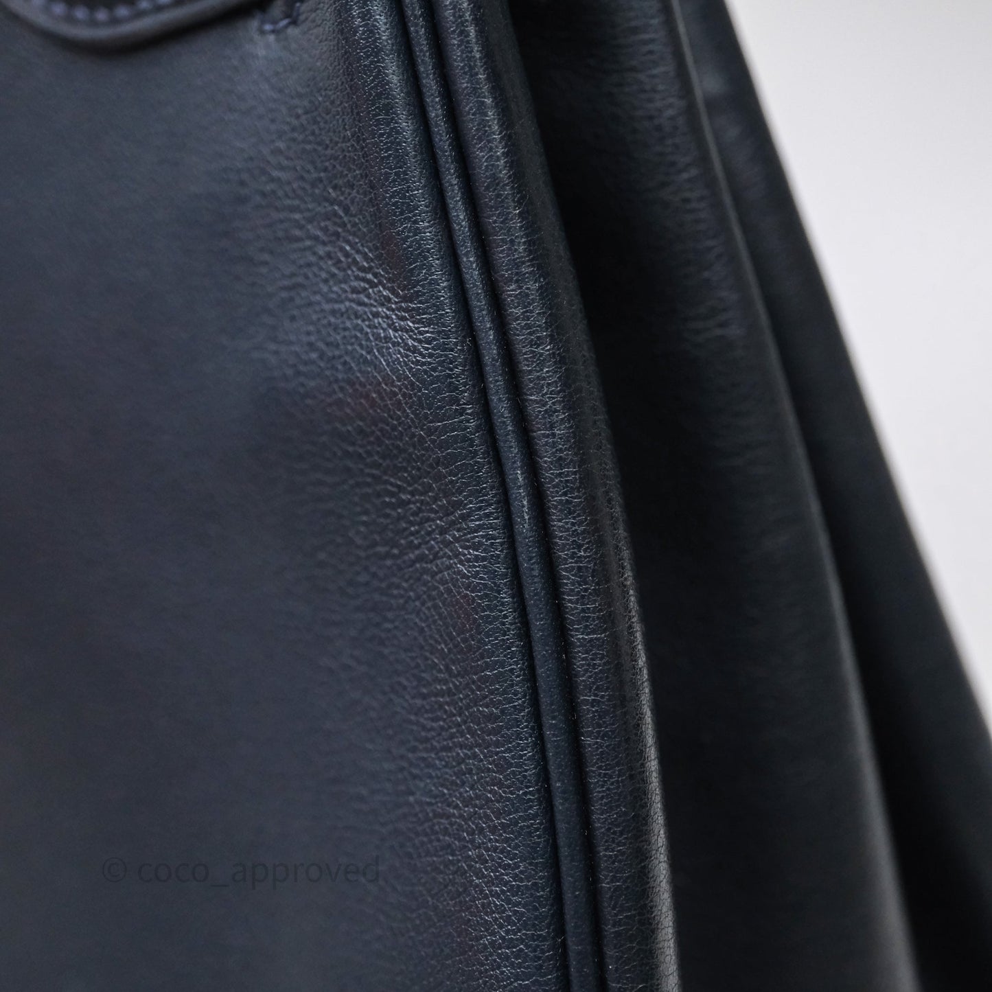 Hermes Kelly 28 Retourne Bleu Nuit 2Z Gold Hardware
