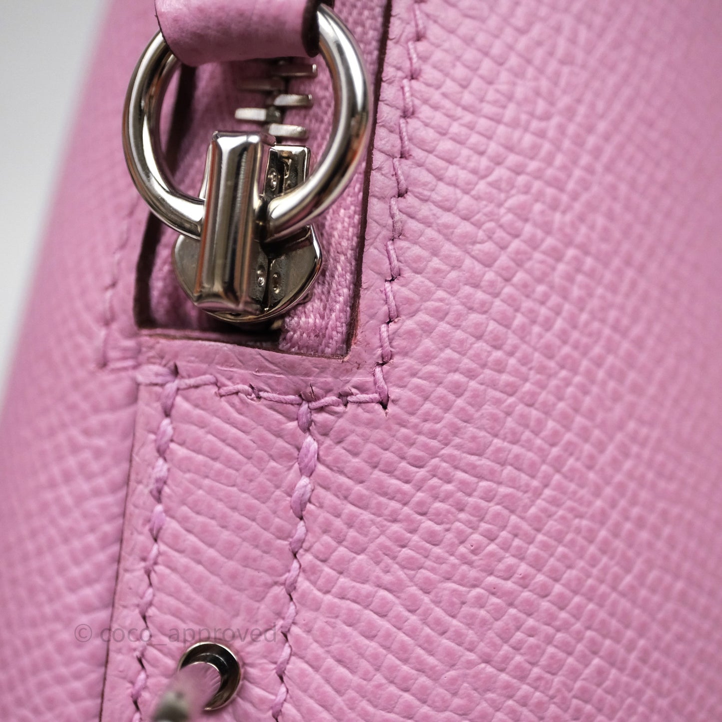 Hermès Bolide 1923 25 Mauve Sylvestre X9 Epsom Palladium Hardware