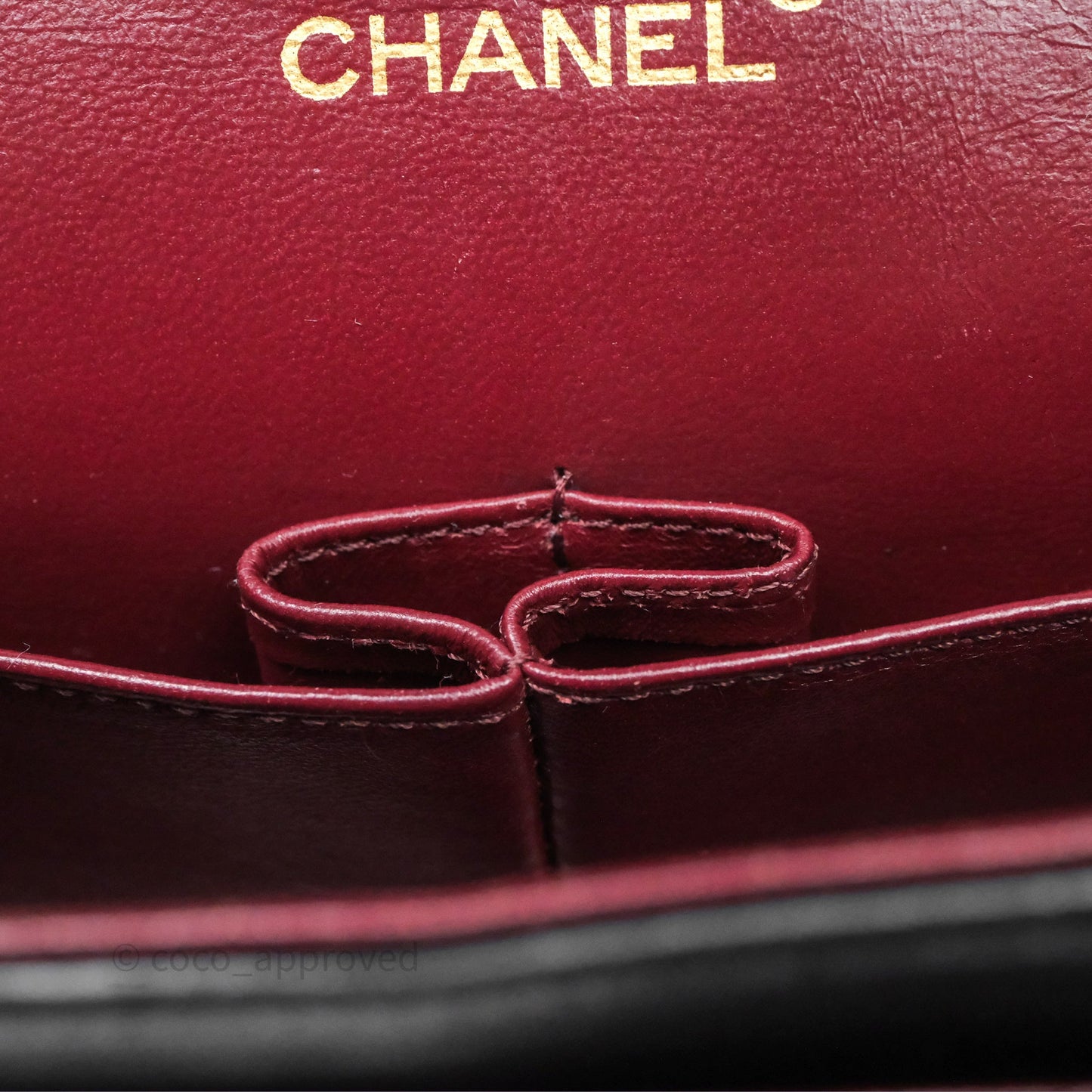 Chanel Classic Vintage Double Flap M/L Black Lambskin 24K Gold Hardware
