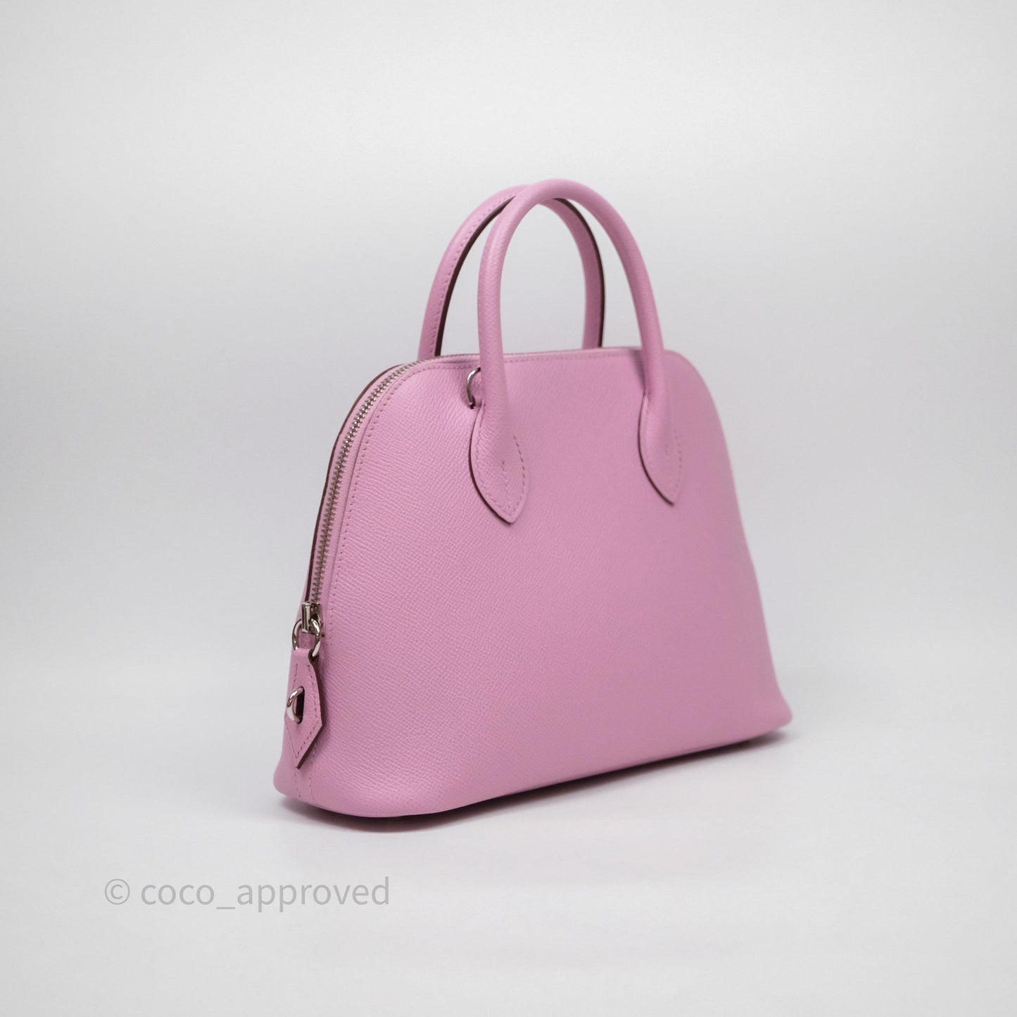 Hermès Bolide 1923 25 Mauve Sylvestre X9 Epsom Palladium Hardware