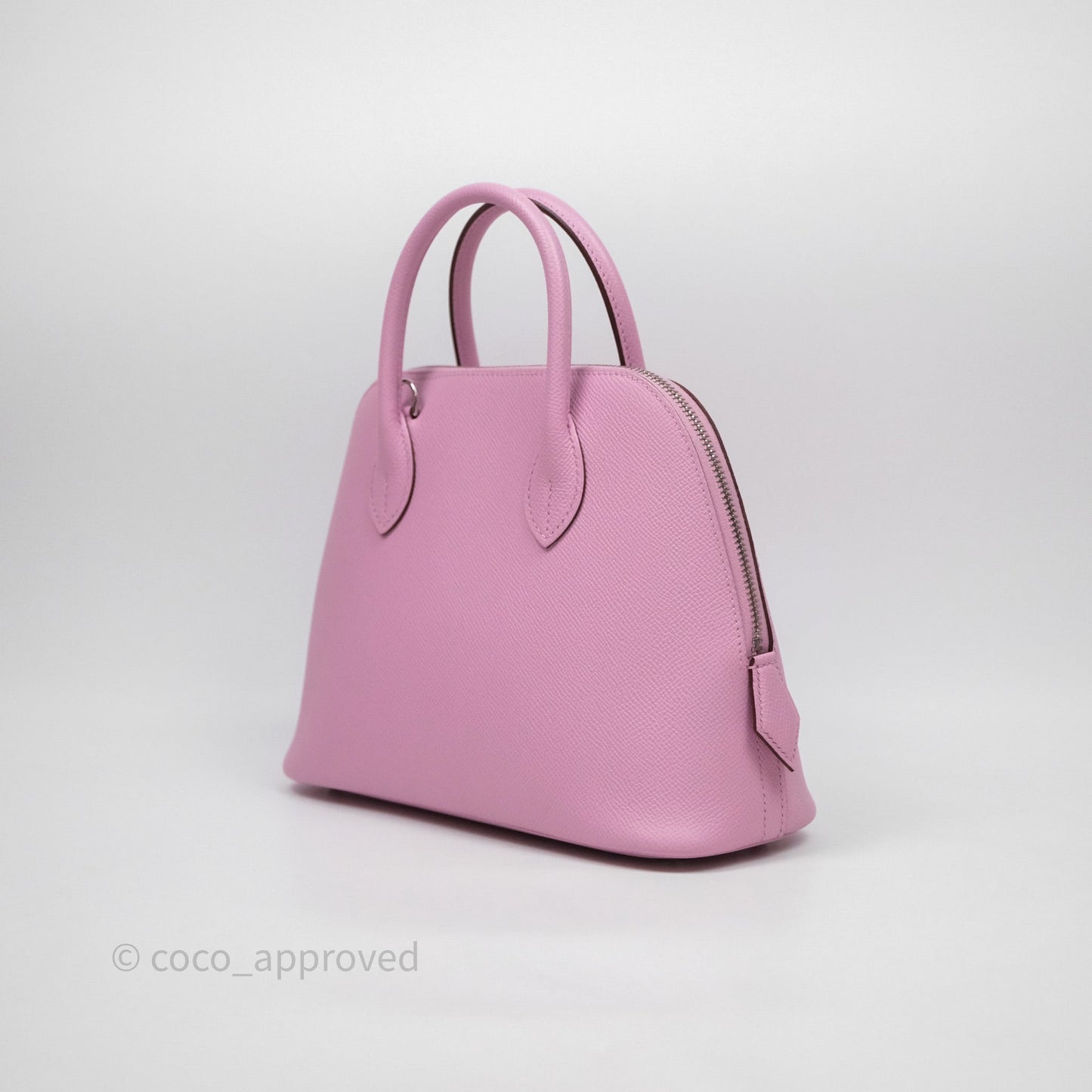 Hermès Bolide 1923 25 Mauve Sylvestre X9 Epsom Palladium Hardware