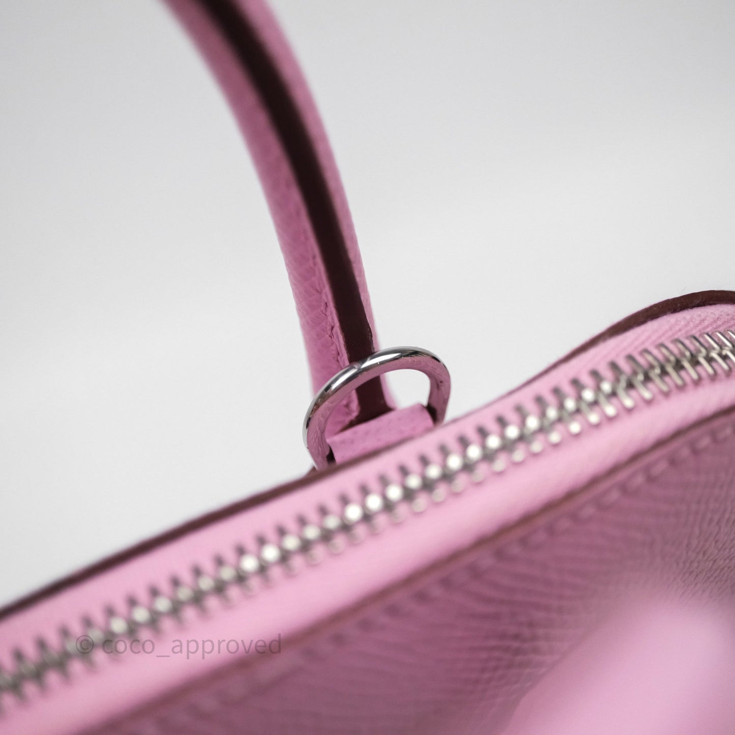 Hermès Bolide 1923 25 Mauve Sylvestre X9 Epsom Palladium Hardware