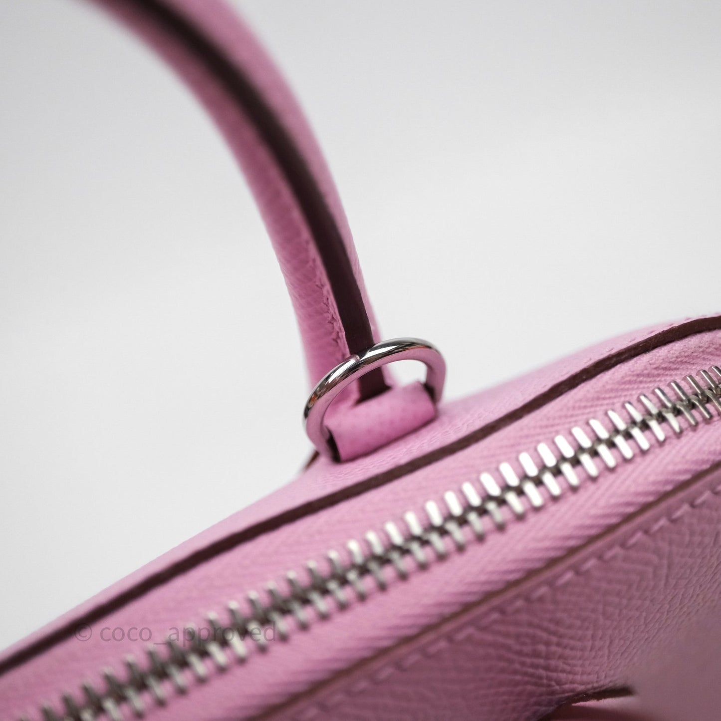 Hermès Bolide 1923 25 Mauve Sylvestre X9 Epsom Palladium Hardware