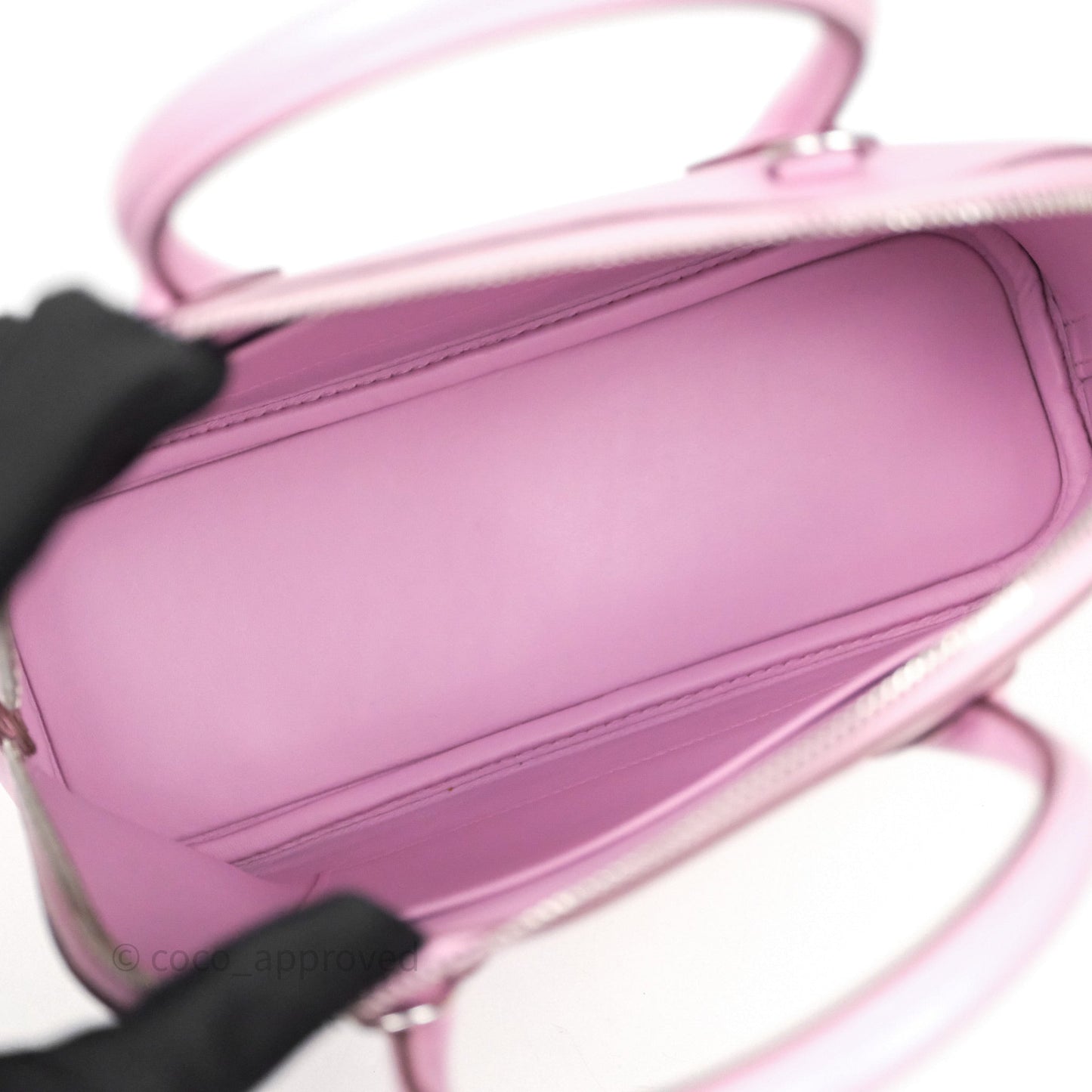 Hermès Bolide 1923 25 Mauve Sylvestre X9 Epsom Palladium Hardware