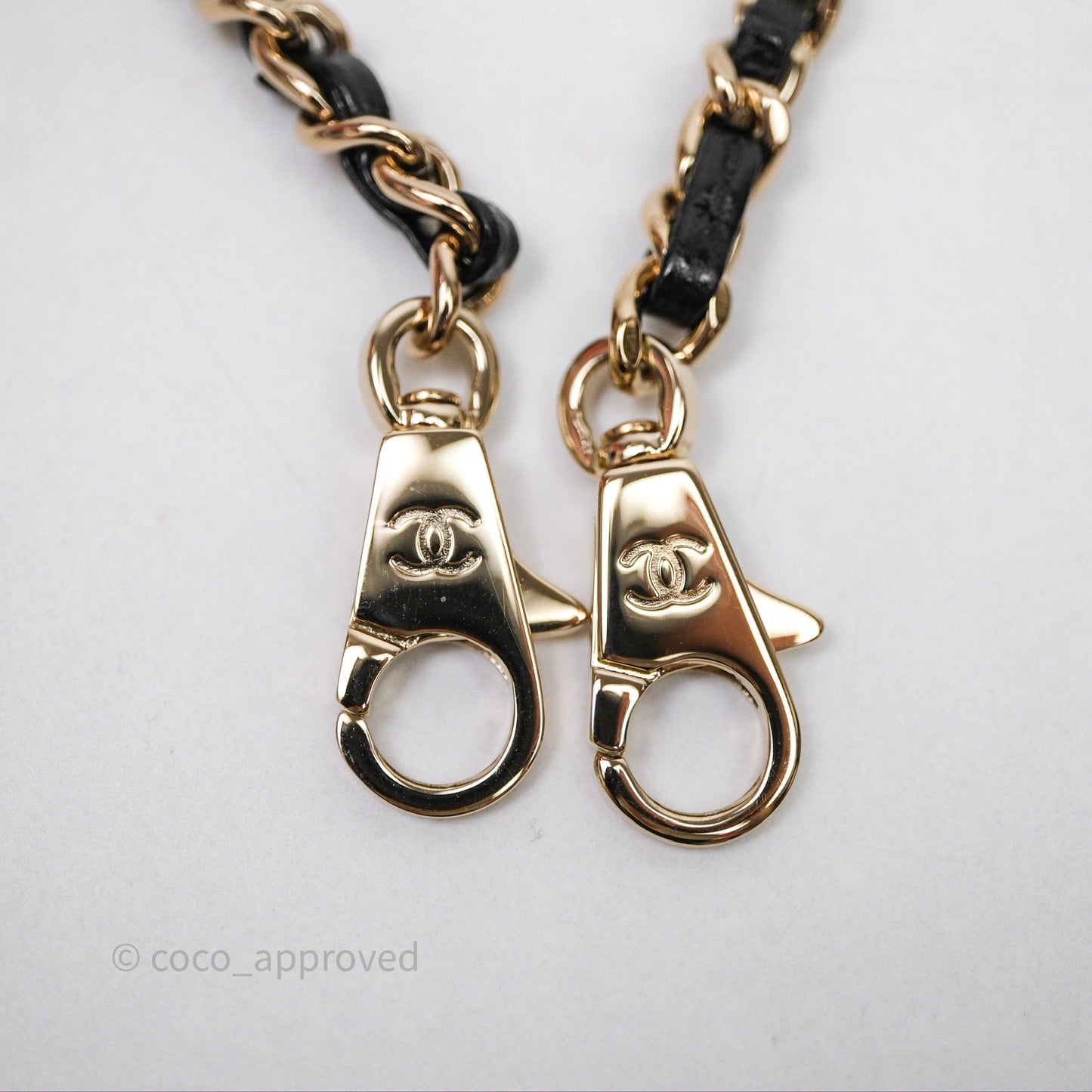 Chanel Small Coco Handle Quilted Black Caviar Gold Hardware