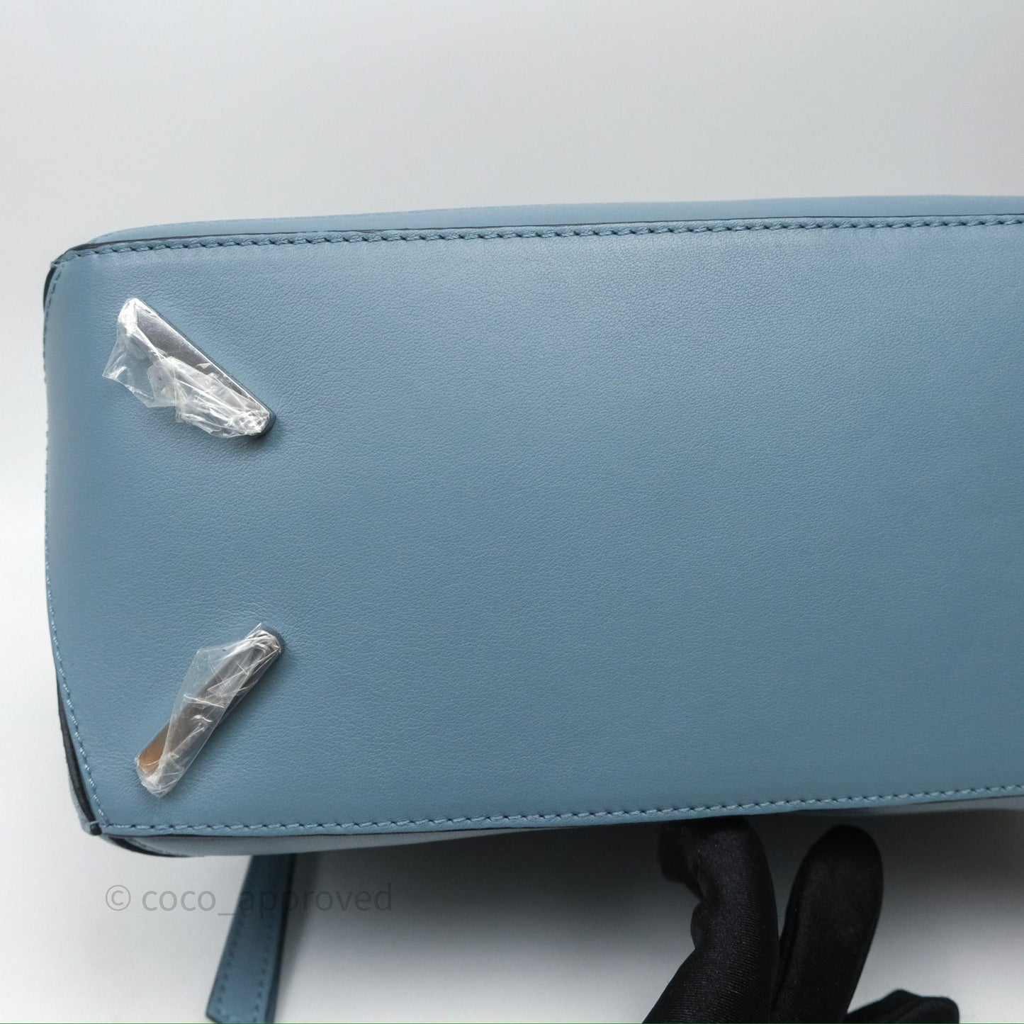 Loewe Medium Puzzle Bag Stone Calfskin Silver Hardware