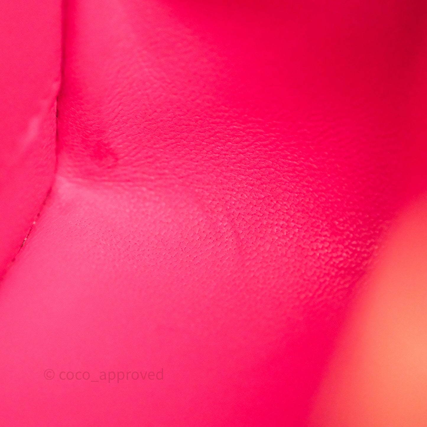 Chanel Small Classic Flap Quilted Hot Pink Caviar Gold Hardware