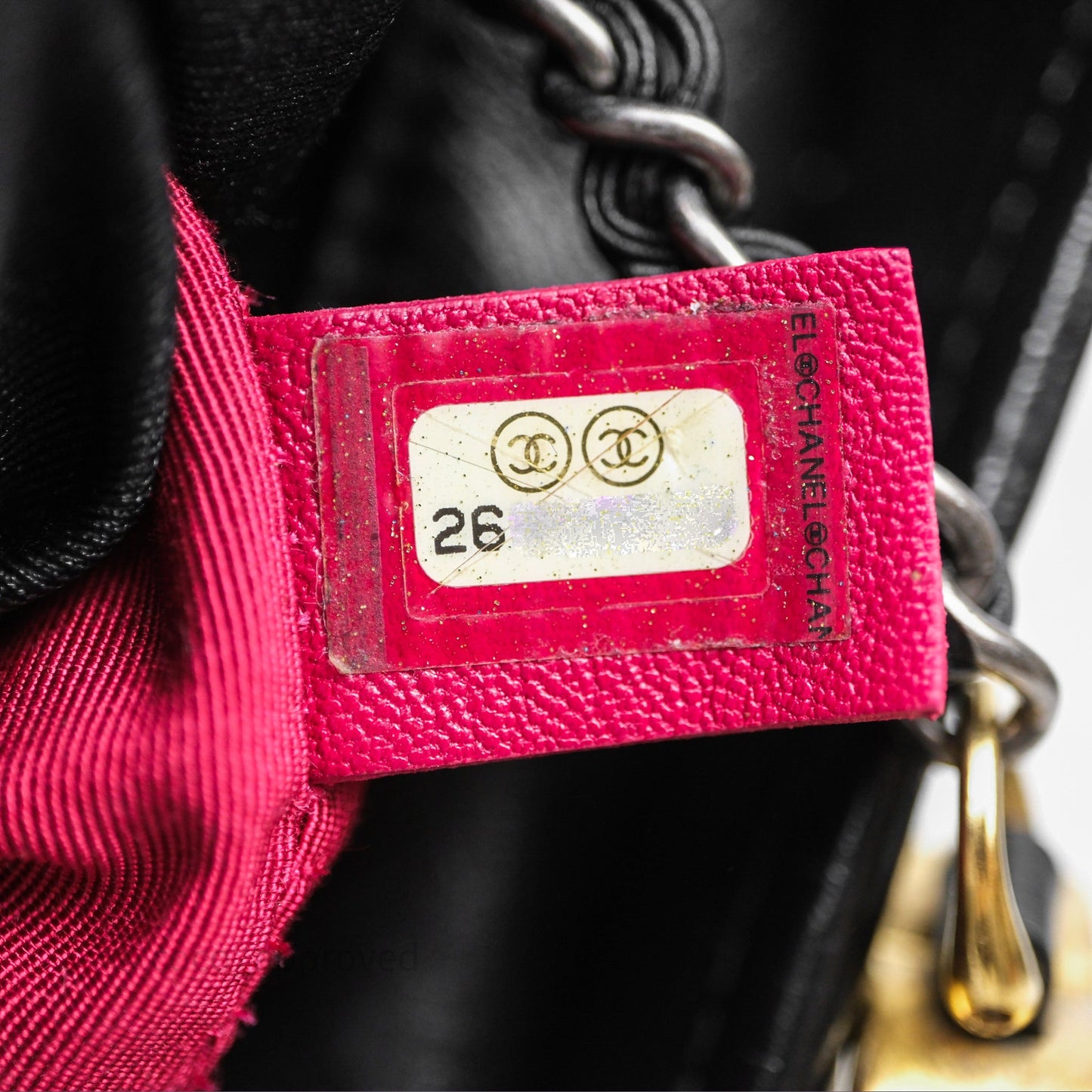 Chanel Small Gabrielle Hobo Quilted Black Aged Calfskin