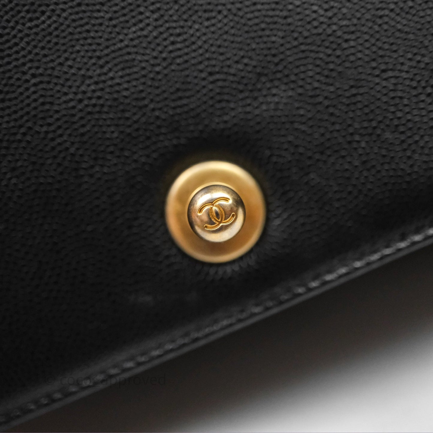 Chanel Medium Boy Quilted Black Caviar Aged Gold Hardware