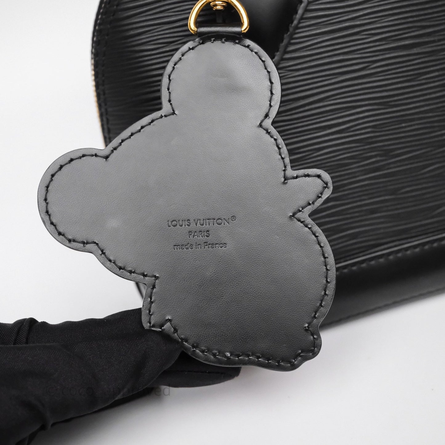 Louis Vuitton x Murakami Alma BB Black Epi Gold Hardware