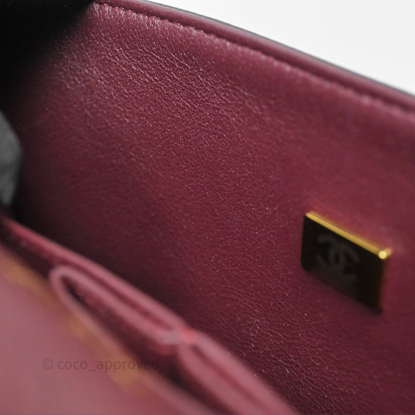 Chanel Small Classic Flap Quilted Black Caviar Gold Hardware