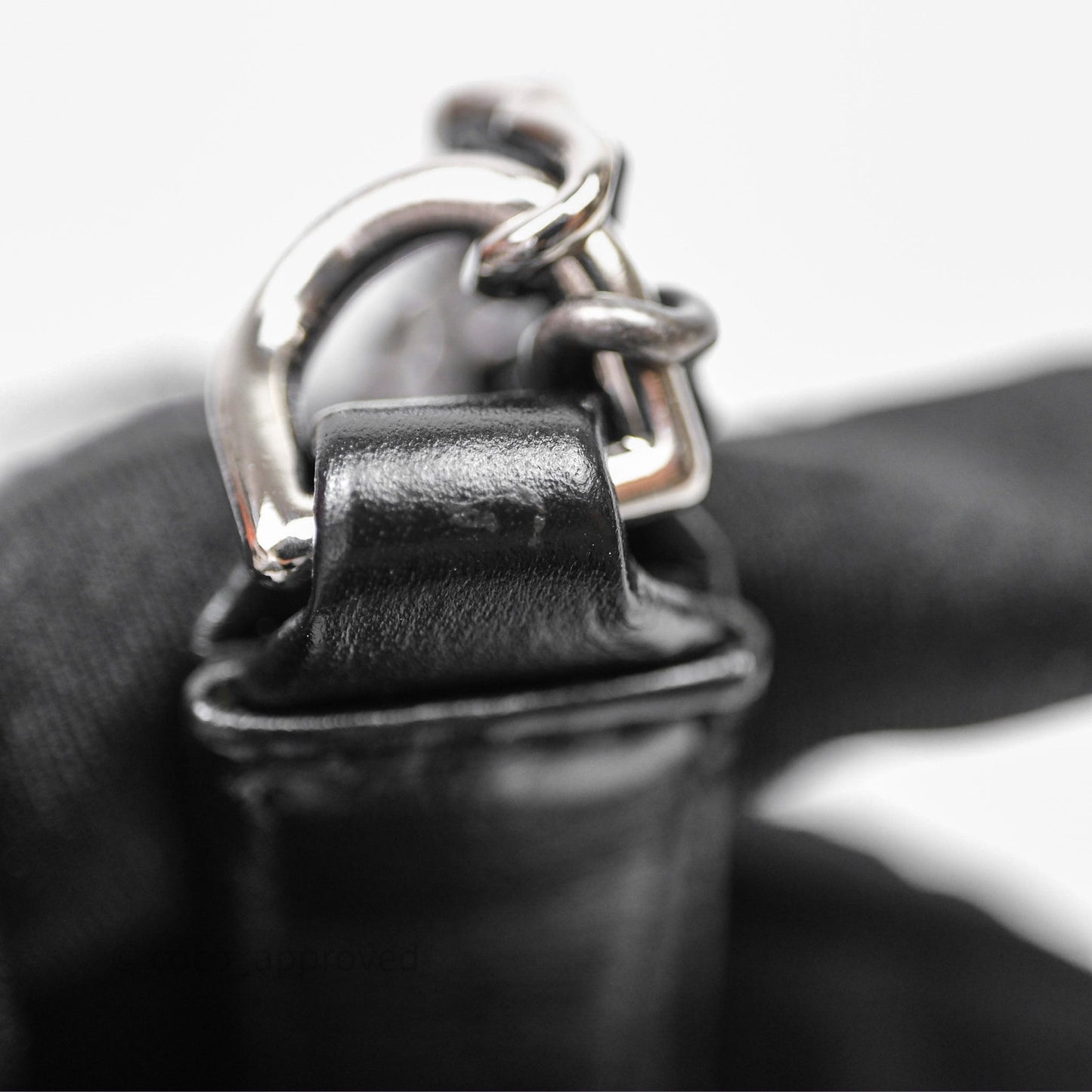 Chanel Small Gabrielle Hobo Quilted Black Aged Calfskin