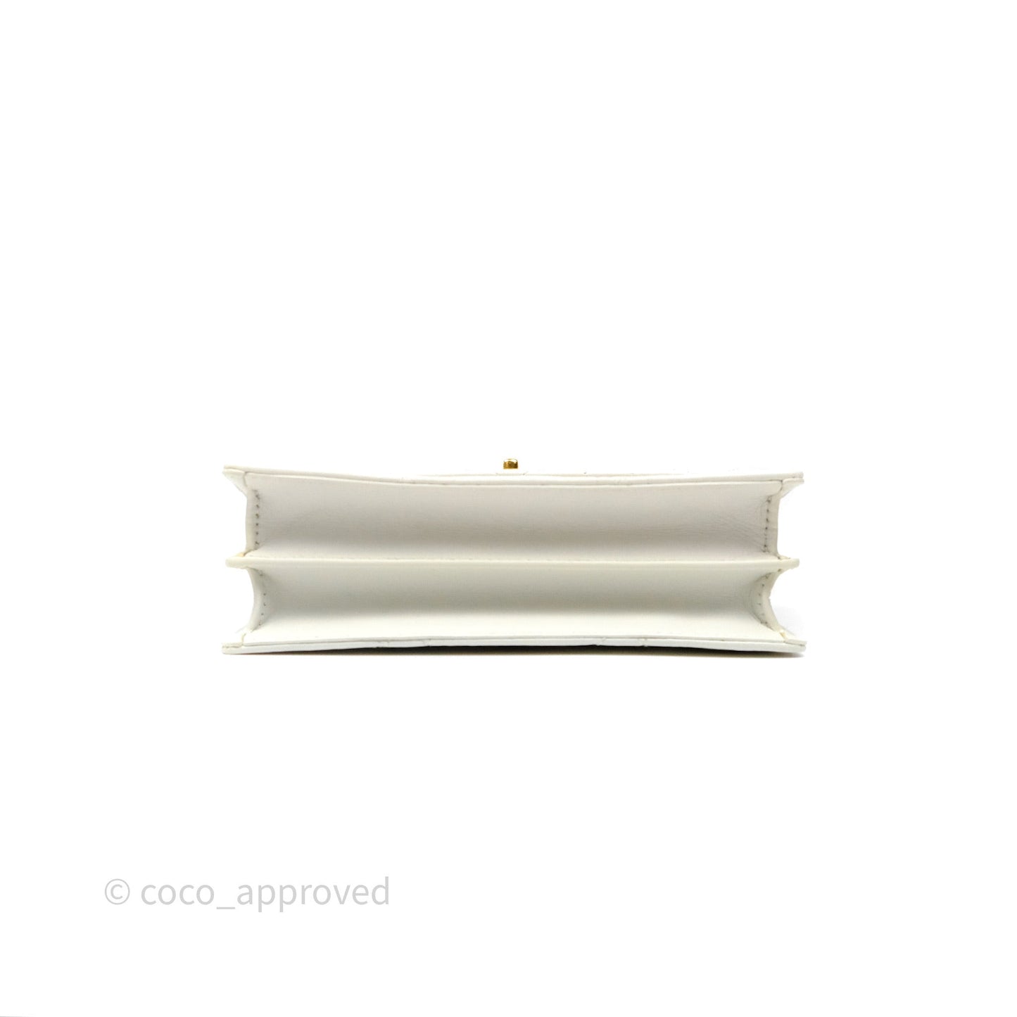 Dior Miss Caro Mini Bag Latte White Macrocannage Lambskin