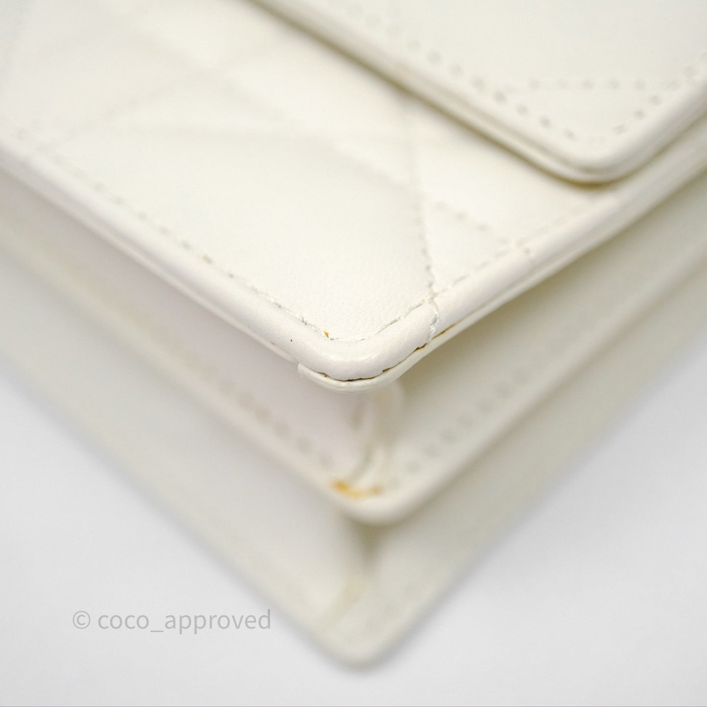 Dior Miss Caro Mini Bag Latte White Macrocannage Lambskin