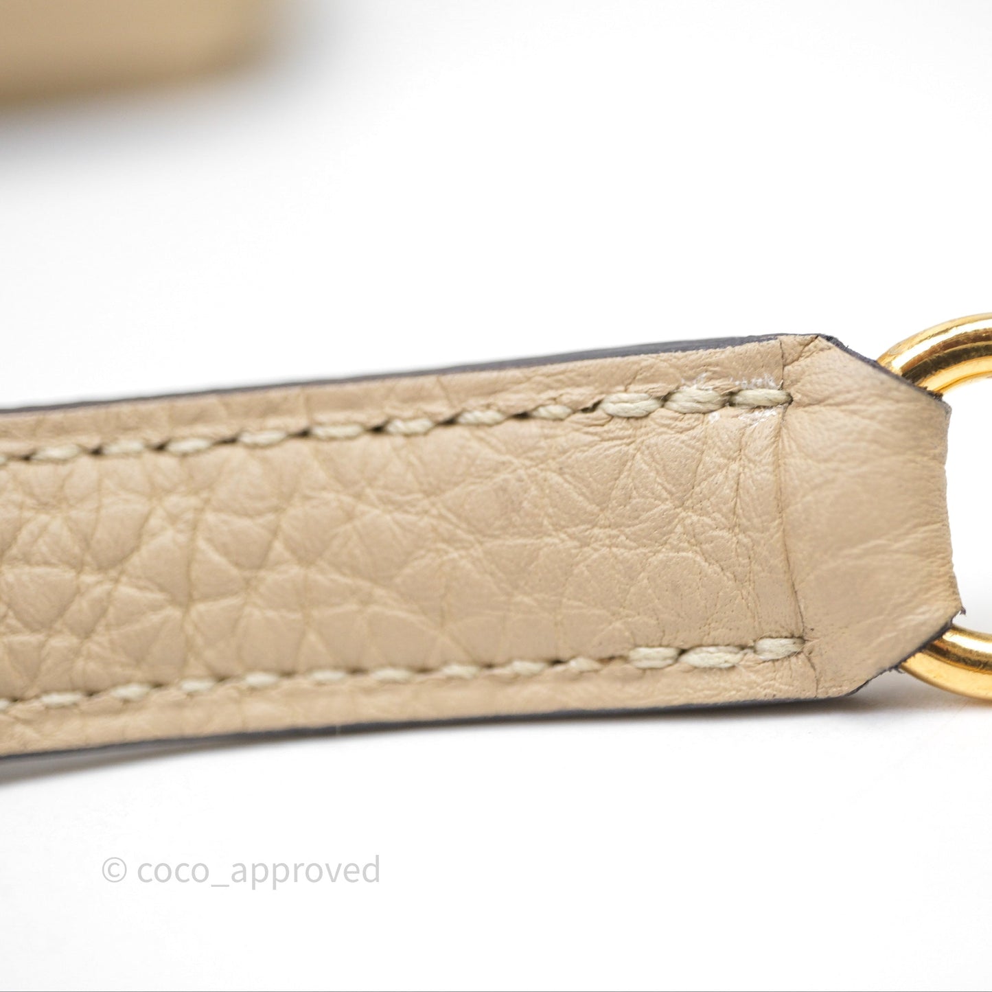 Hermè Kelly 28 Trench S2 Togo Gold Hardware