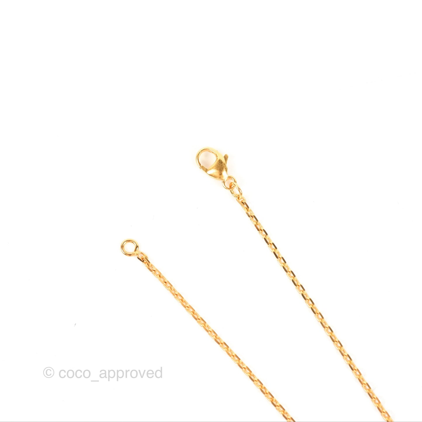 Hermès Mini Pop H Marron Glace Pendant Necklace Gold Hardware