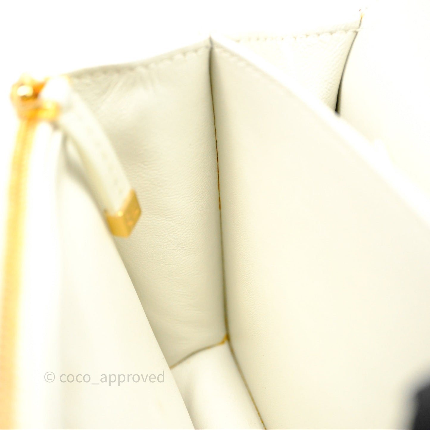 Dior Miss Caro Mini Bag Latte White Macrocannage Lambskin
