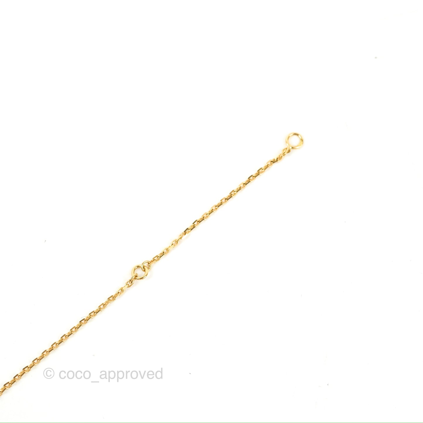 Van Cleef & Arpels Vintage Alhambra Pendant Red Carnelian Yellow Gold