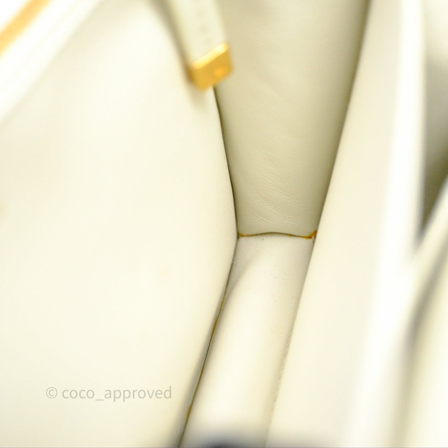 Dior Miss Caro Mini Bag Latte White Macrocannage Lambskin