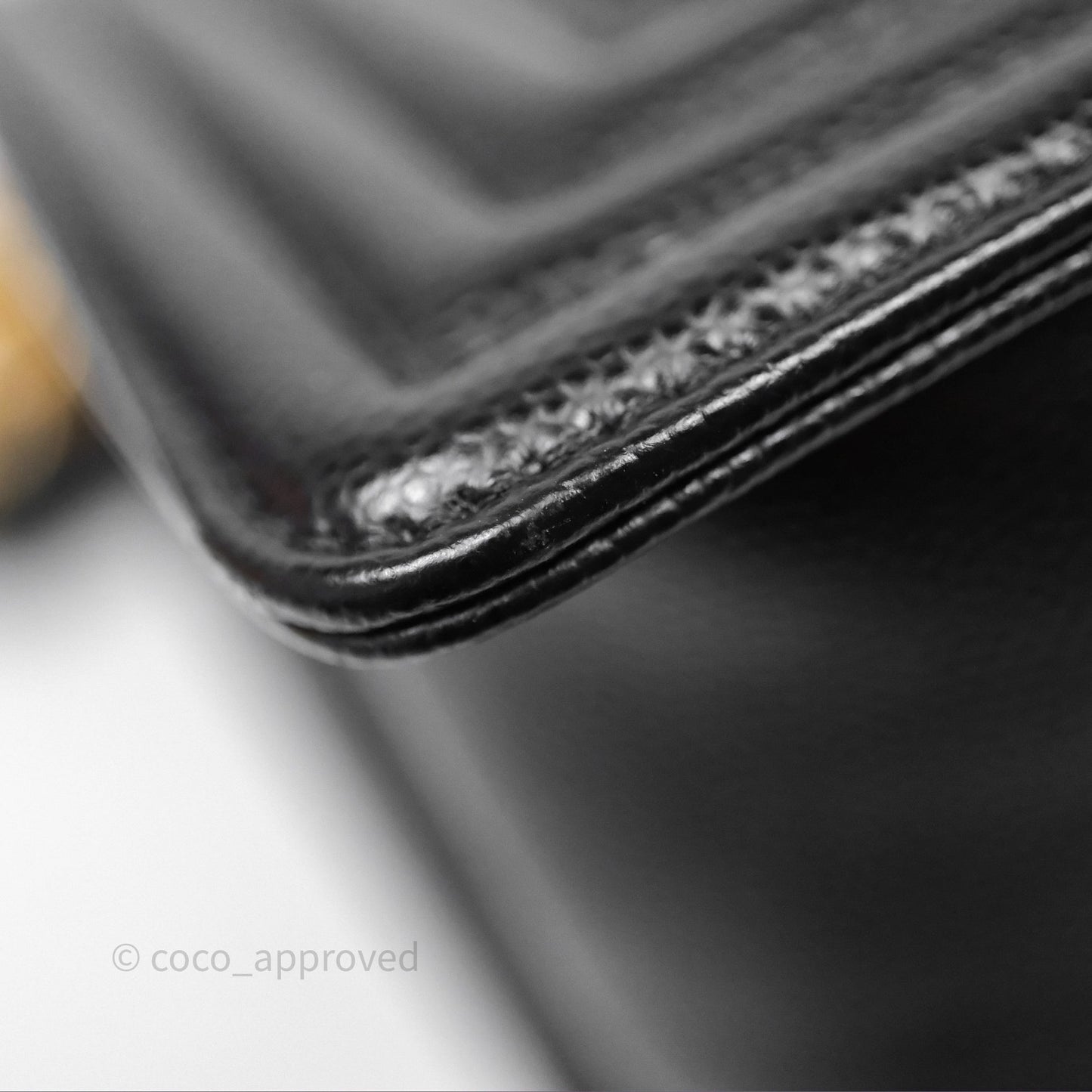 Chanel Medium Boy Quilted Black Caviar Aged Gold Hardware