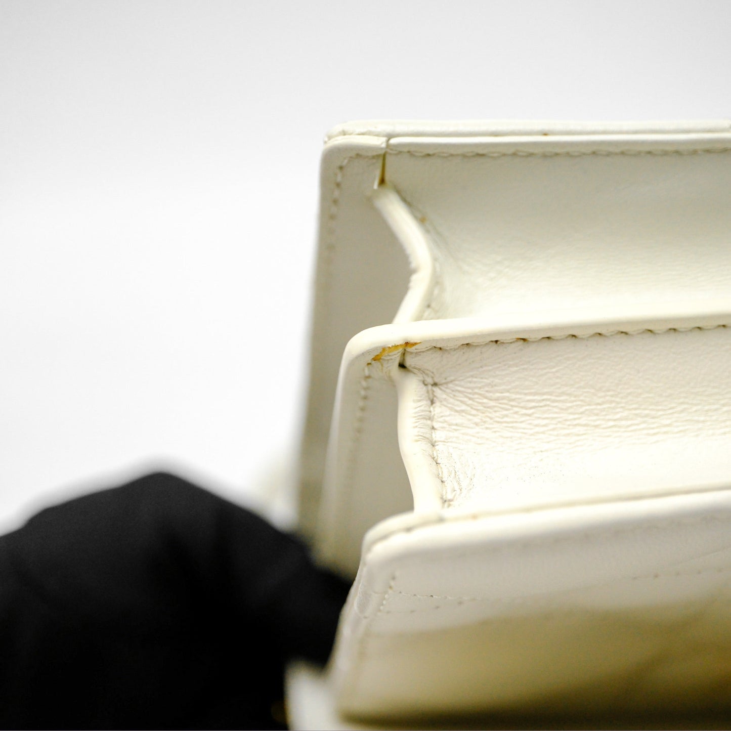 Dior Miss Caro Mini Bag Latte White Macrocannage Lambskin