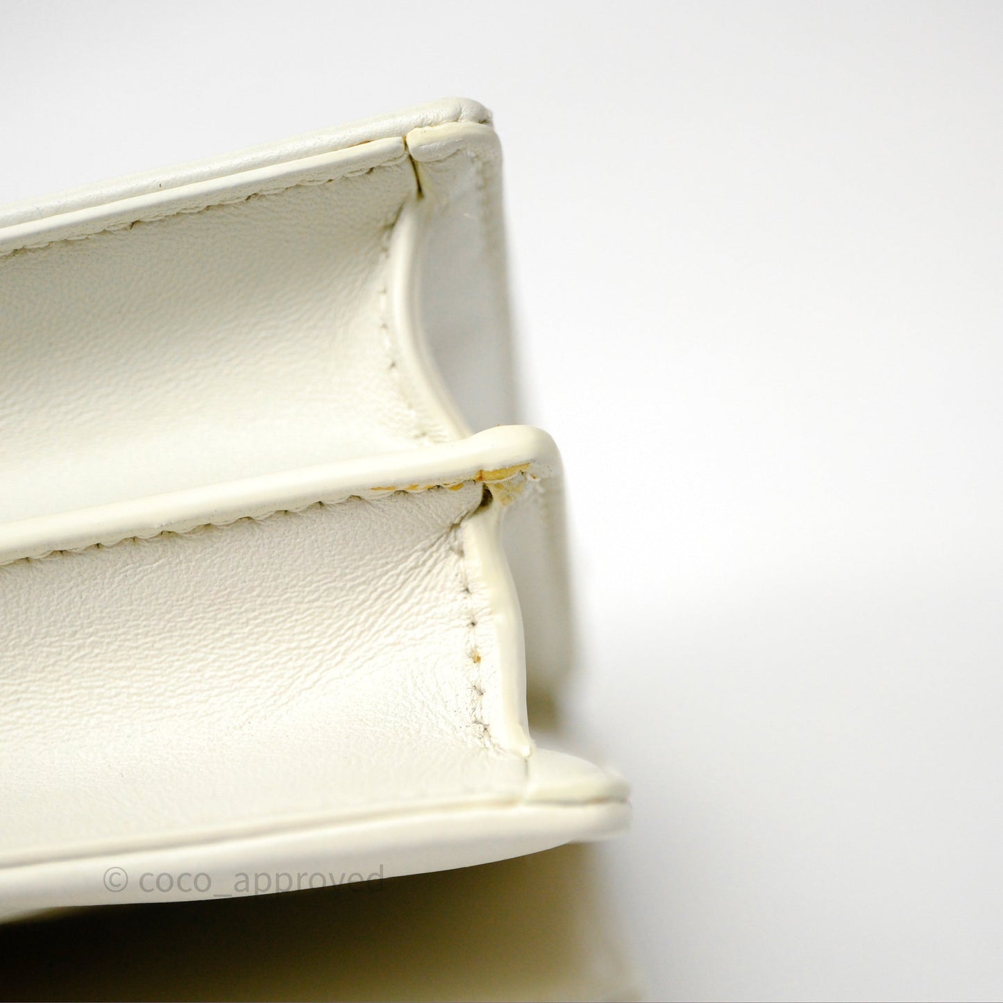 Dior Miss Caro Mini Bag Latte White Macrocannage Lambskin