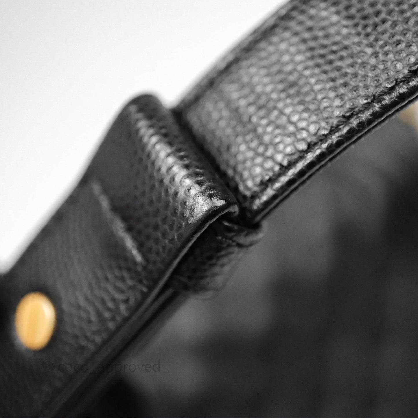 Chanel Medium Boy Quilted Black Caviar Aged Gold Hardware