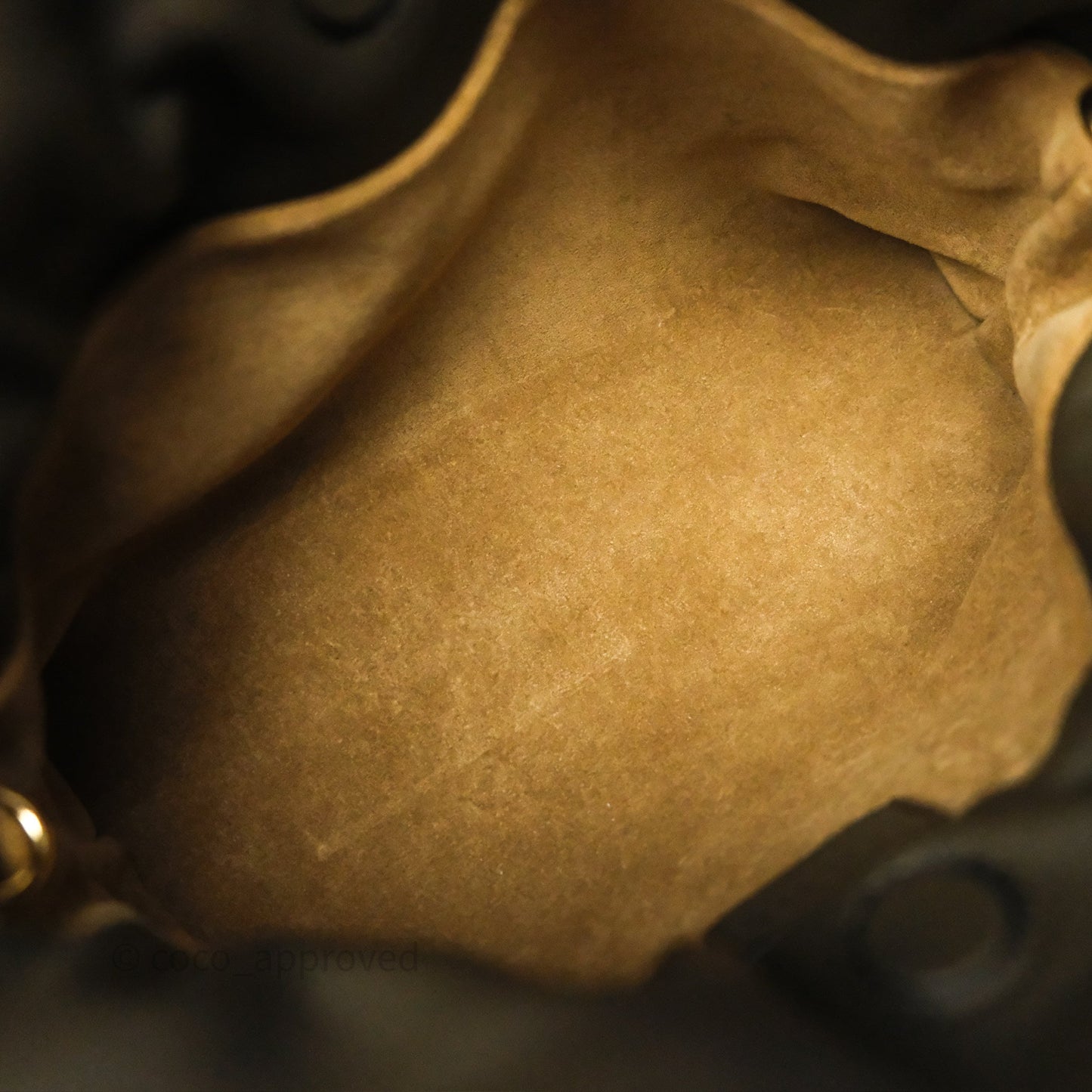 Loewe Mini Flamenco Clutch in Nappa Calfskin Dark Khaki