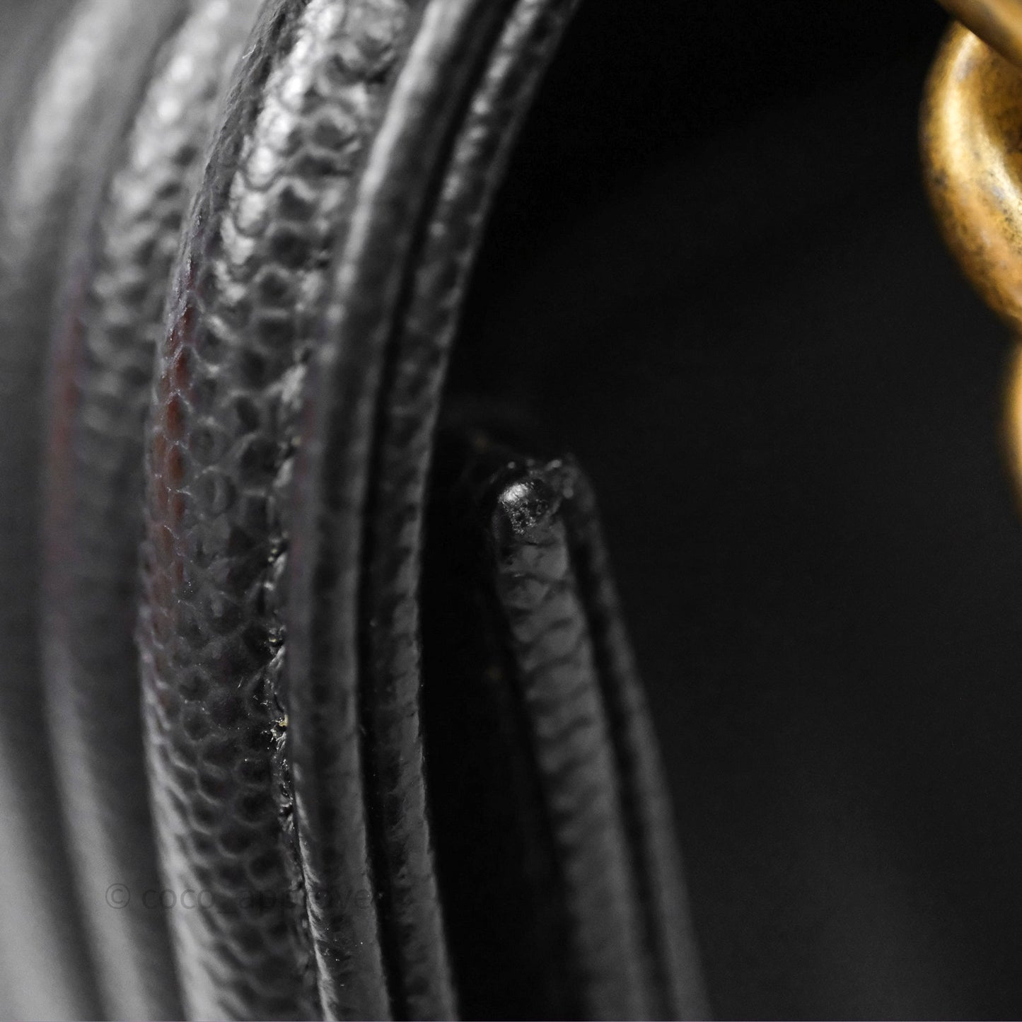 Chanel Medium Boy Quilted Black Caviar Aged Gold Hardware