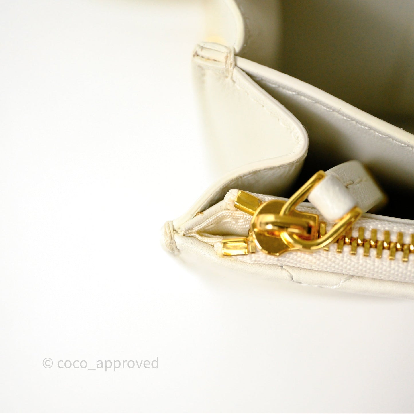 Dior Miss Caro Mini Bag Latte White Macrocannage Lambskin