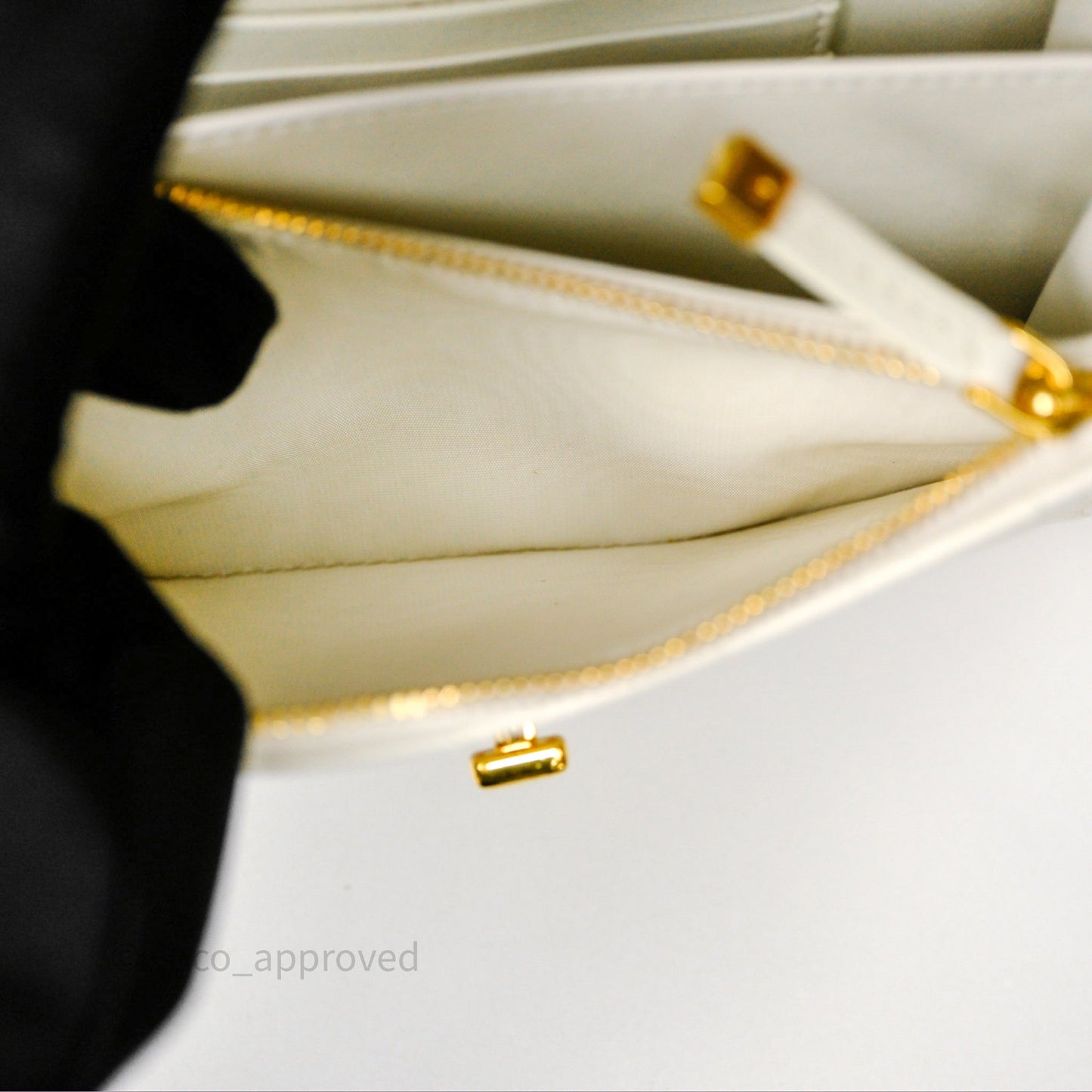 Dior Miss Caro Mini Bag Latte White Macrocannage Lambskin