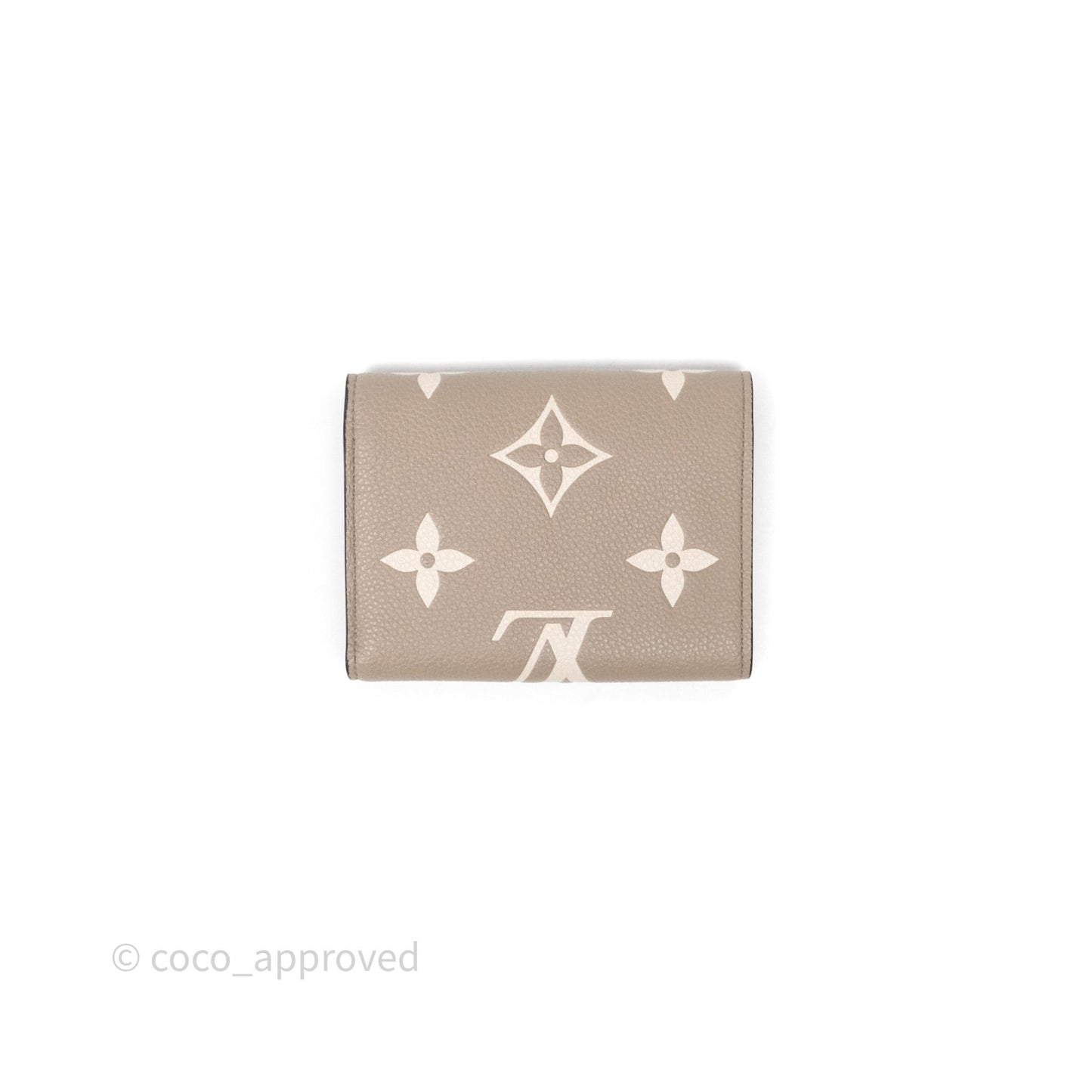Louis Vuitton Victorine Wallet Monogram Empreinte Dove/Cream