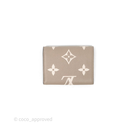 Louis Vuitton Victorine Wallet Monogram Empreinte Dove/Cream