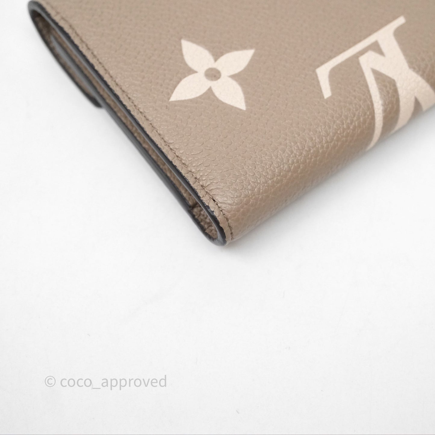 Louis Vuitton Victorine Wallet Monogram Empreinte Dove/Cream