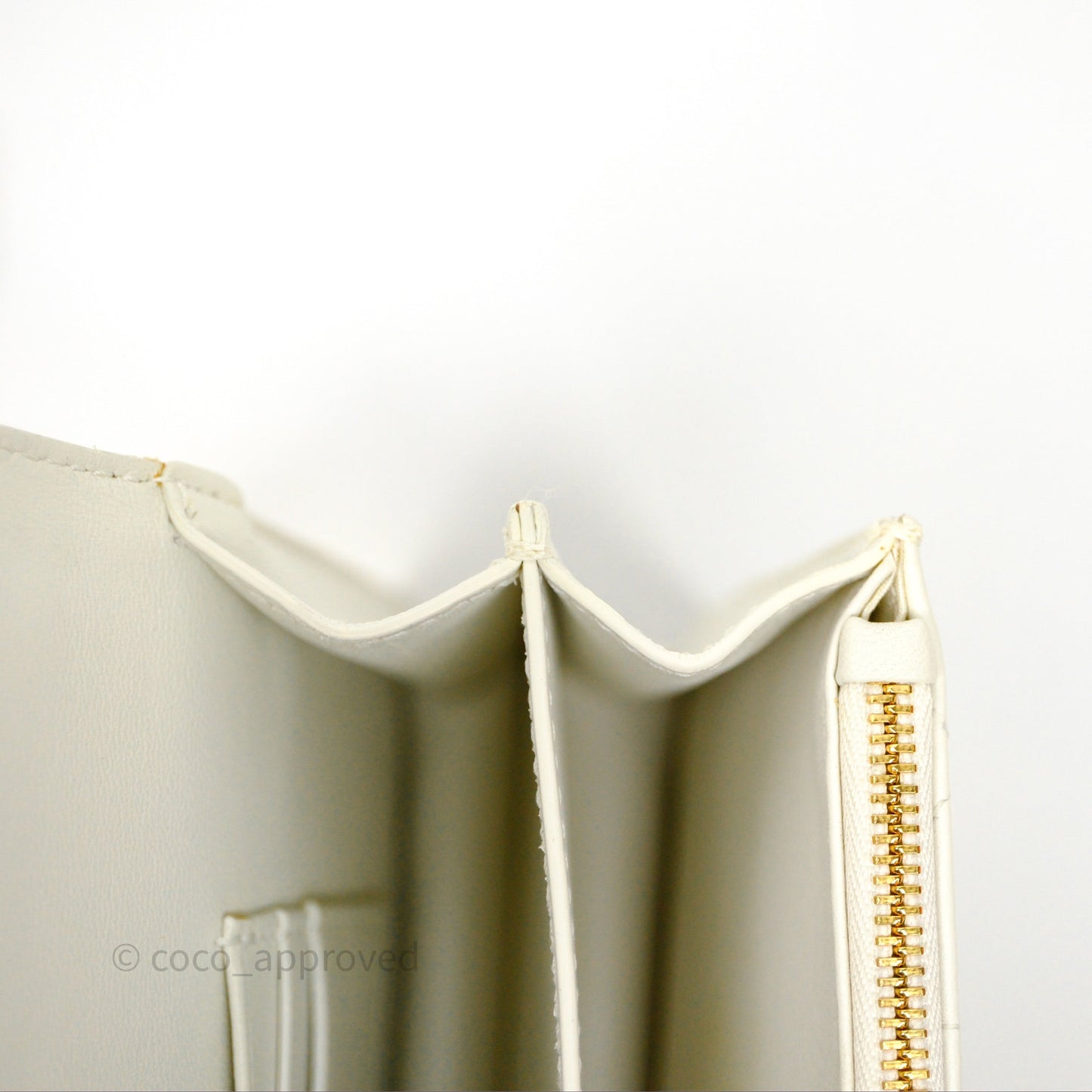 Dior Miss Caro Mini Bag Latte White Macrocannage Lambskin