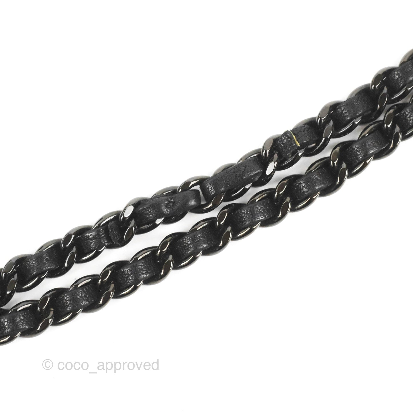 Chanel Small Studded Flap Bag Black Calfskin Gun Metal