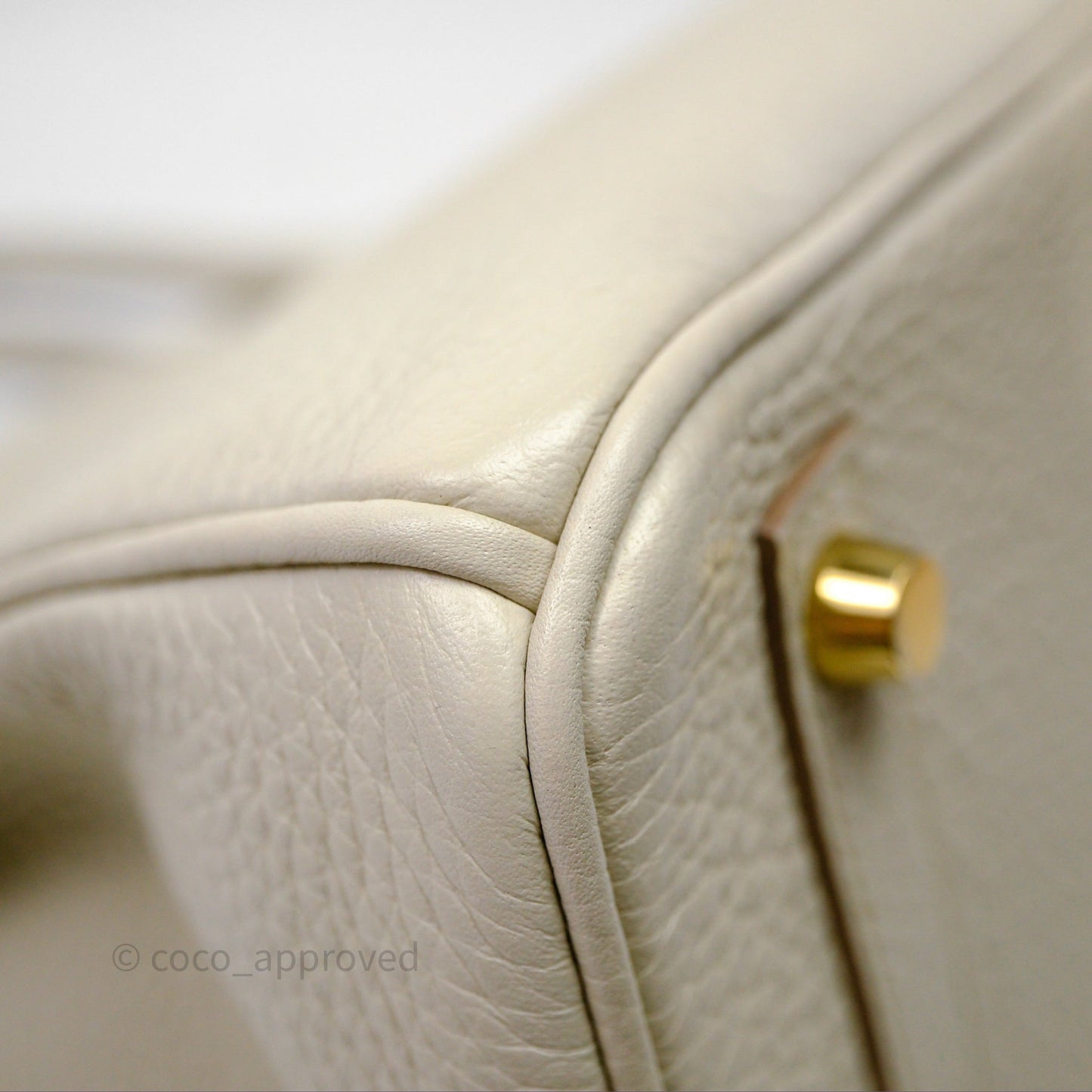 Hermès Birkin 30 Retourne Beton 8L Togo Gold Hardware
