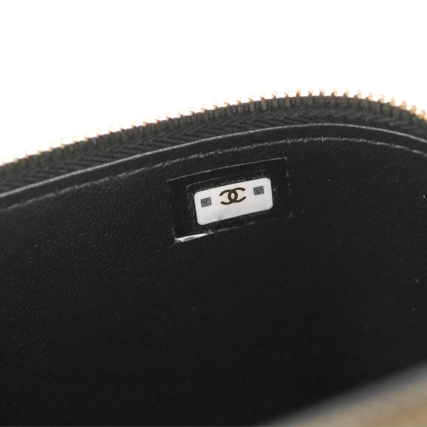 Chanel Vanity Rectangular Top Handle Black Lambskin Gold Hardware