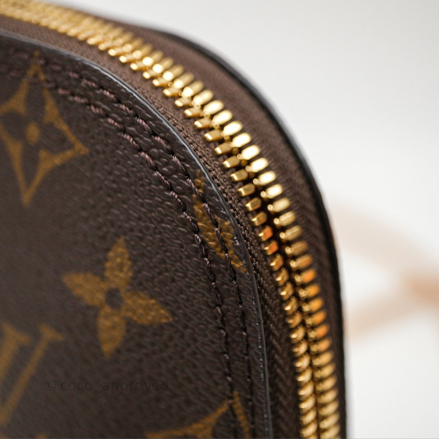 Louis Vuitton Alma Backpack Monogram Gold Hardware