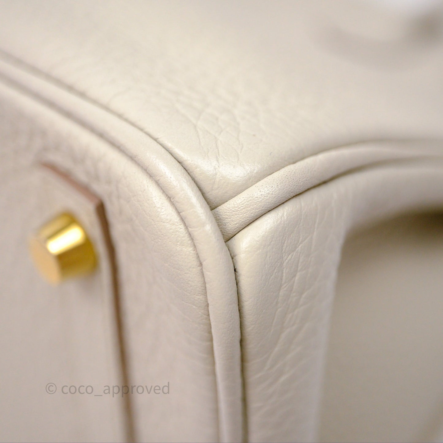 Hermès Birkin 30 Retourne Beton 8L Togo Gold Hardware