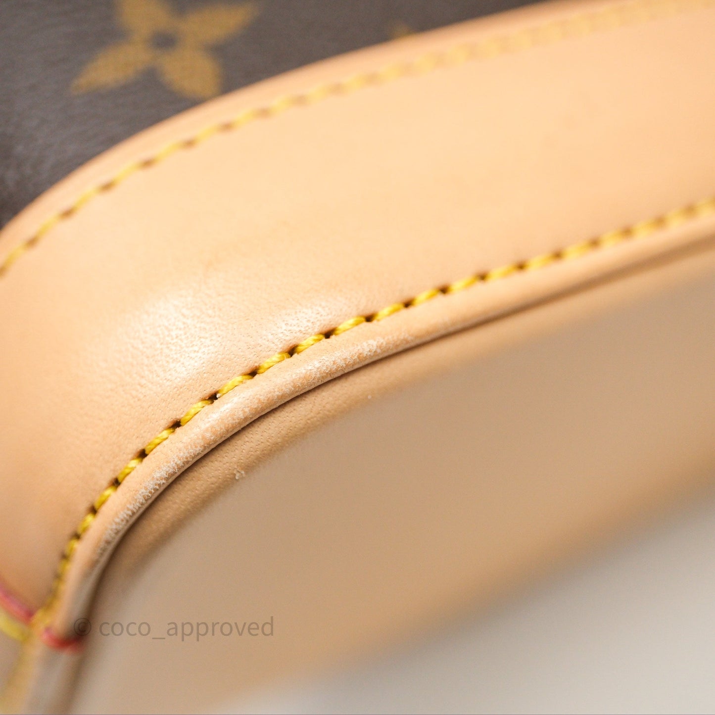Louis Vuitton Alma Backpack Monogram Gold Hardware