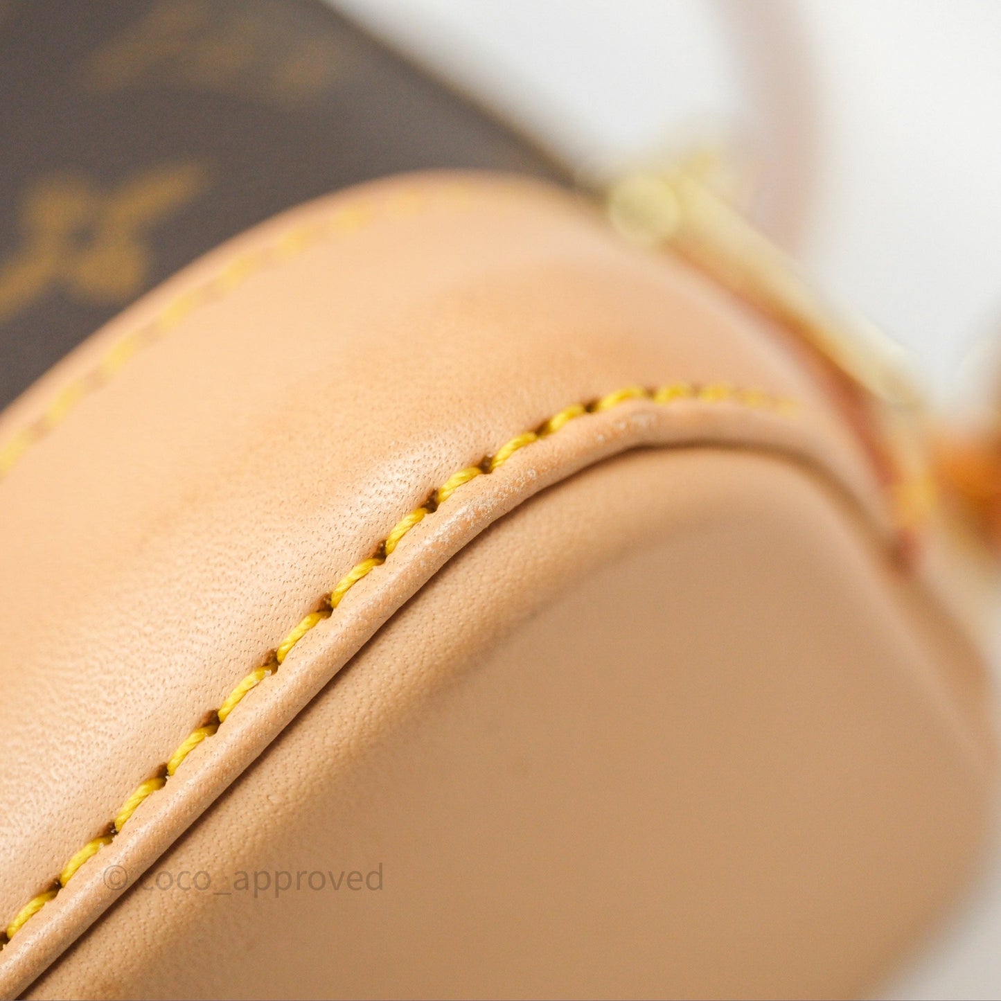 Louis Vuitton Alma Backpack Monogram Gold Hardware