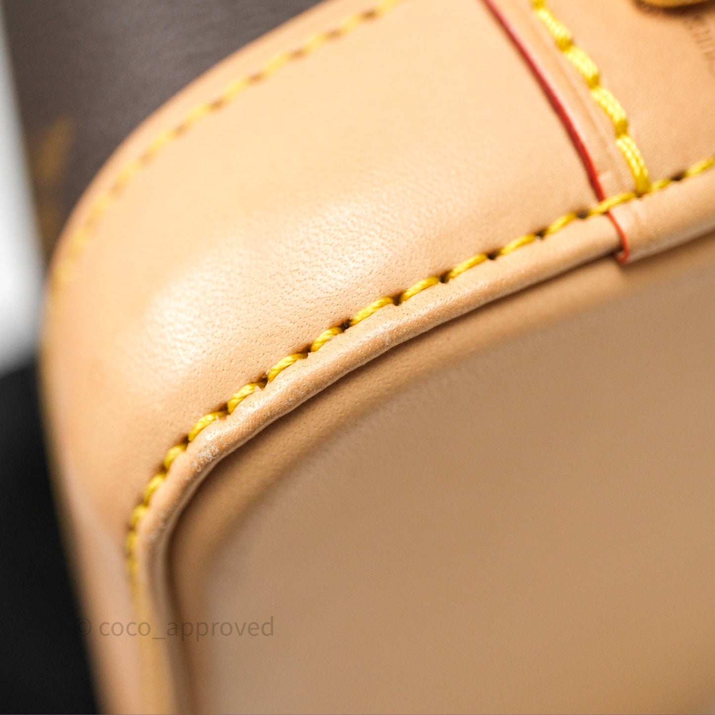 Louis Vuitton Alma Backpack Monogram Gold Hardware