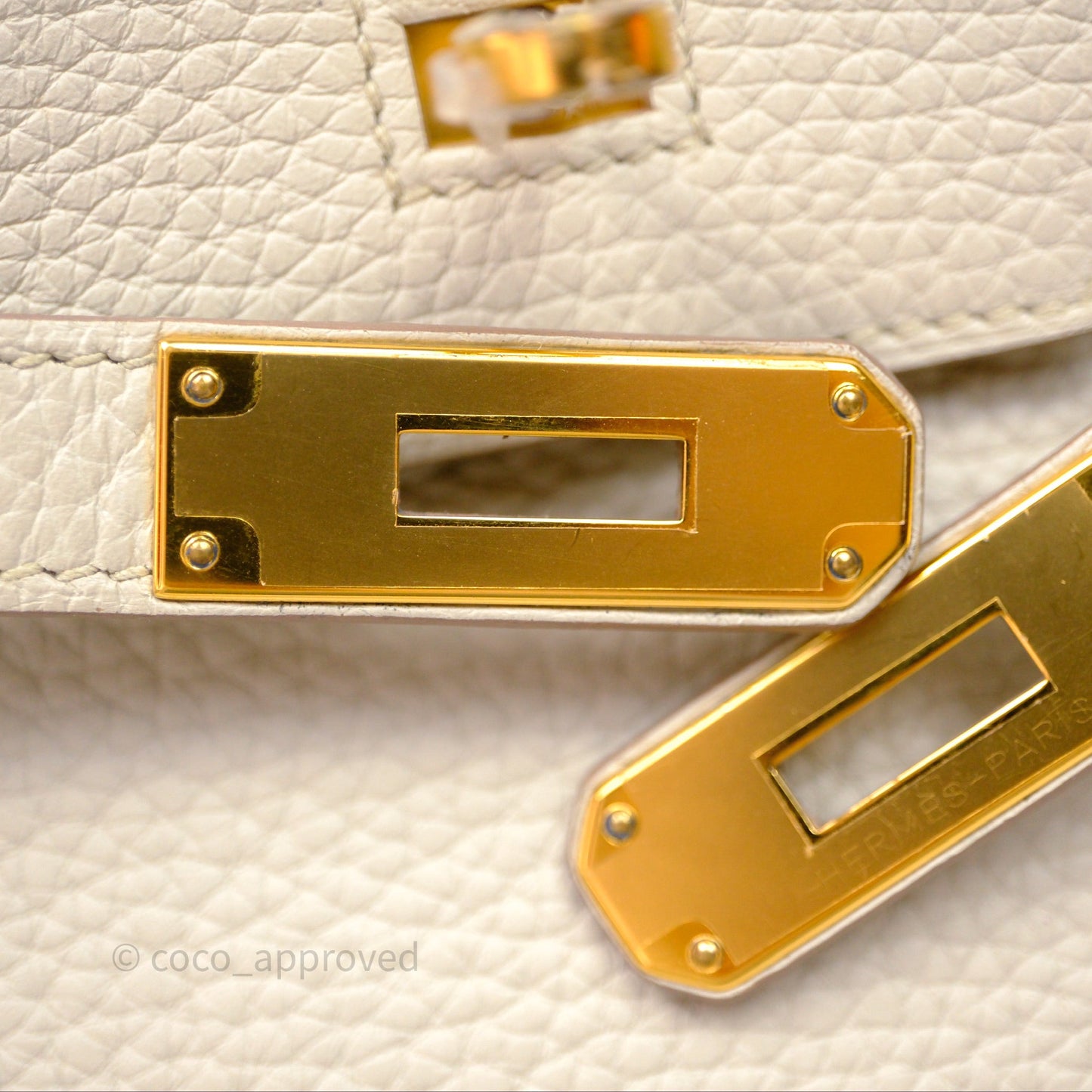 Hermès Birkin 30 Retourne Beton 8L Togo Gold Hardware