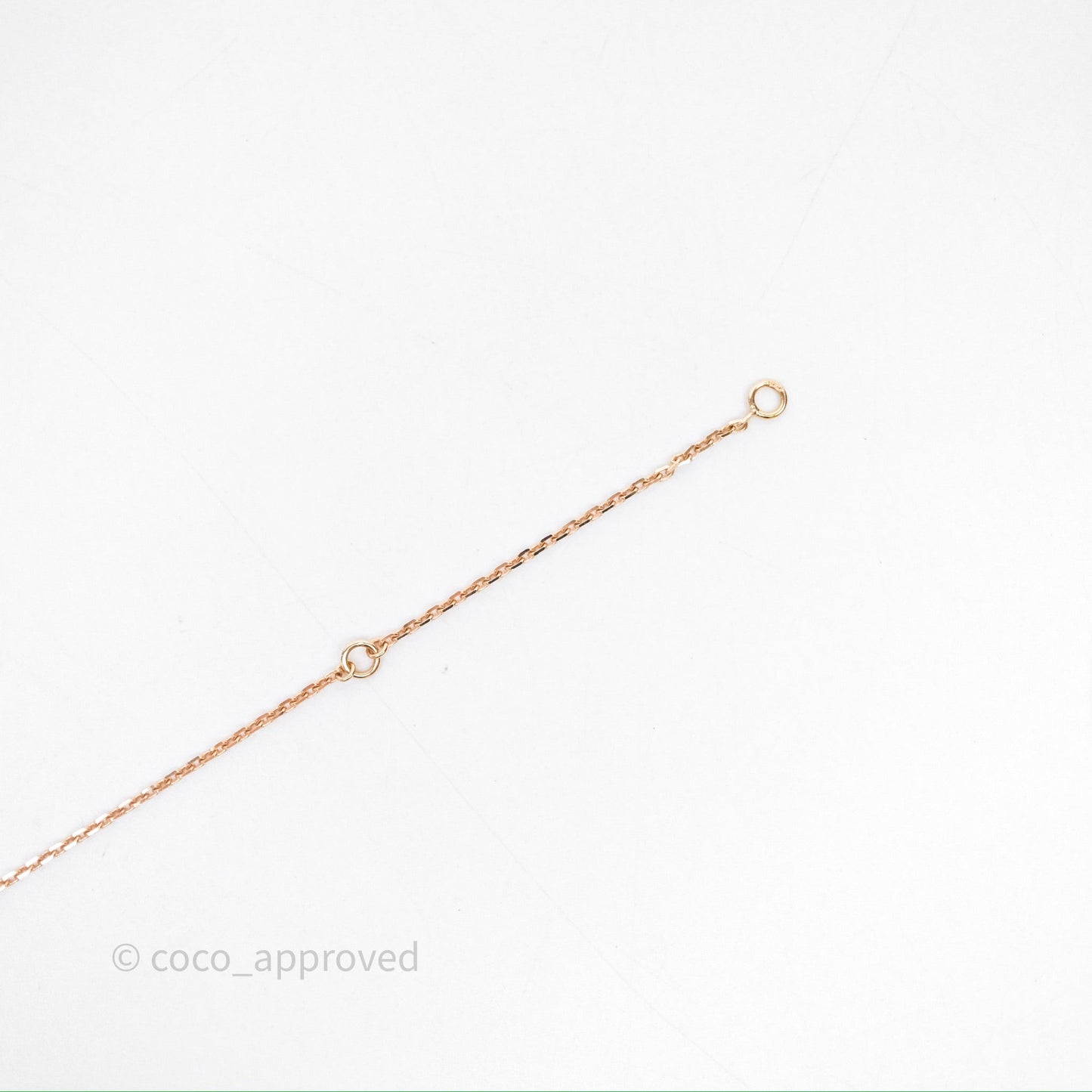 Van Cleef & Arpels Vintage Alhambra Pendant Silver Obsidian Diamond Mother-of-pearl Rose Gold
