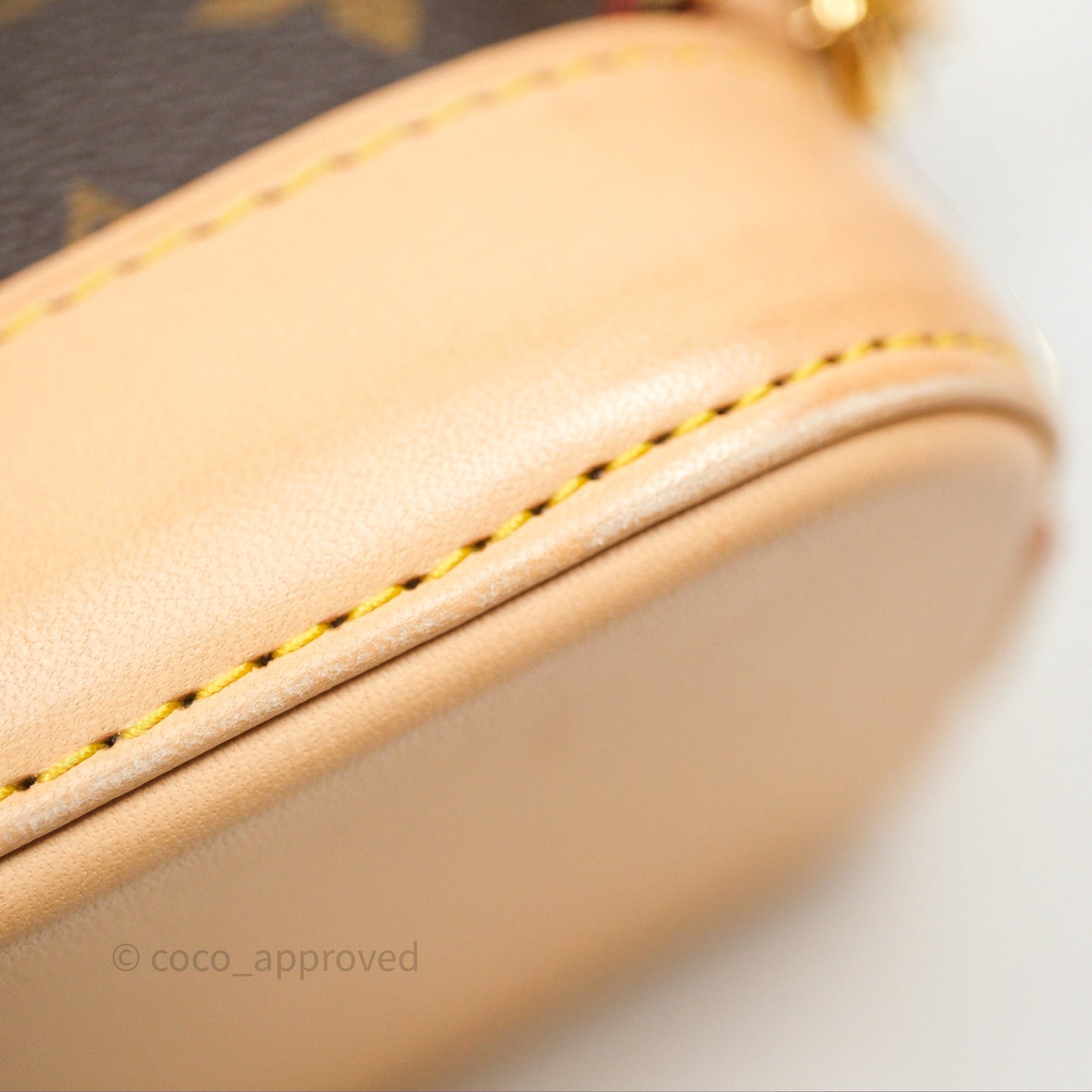 Louis Vuitton Alma Backpack Monogram Gold Hardware