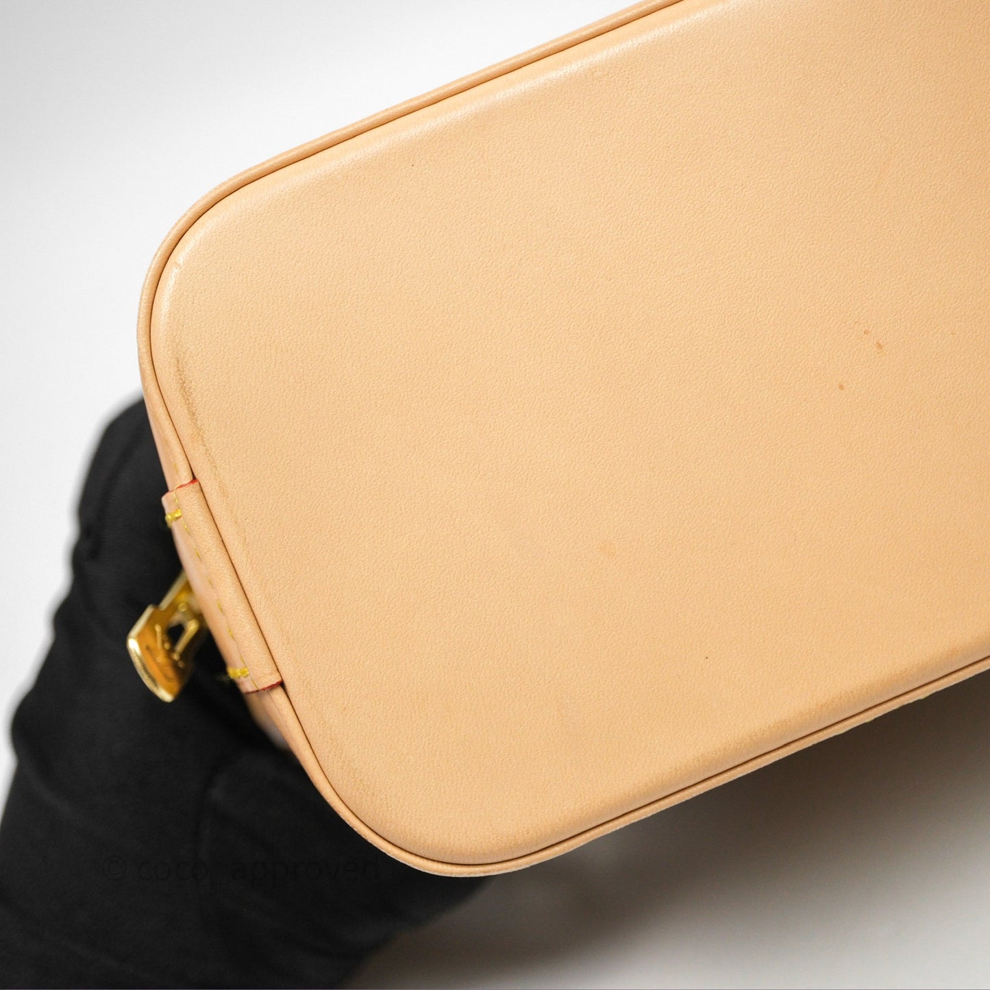 Louis Vuitton Alma Backpack Monogram Gold Hardware