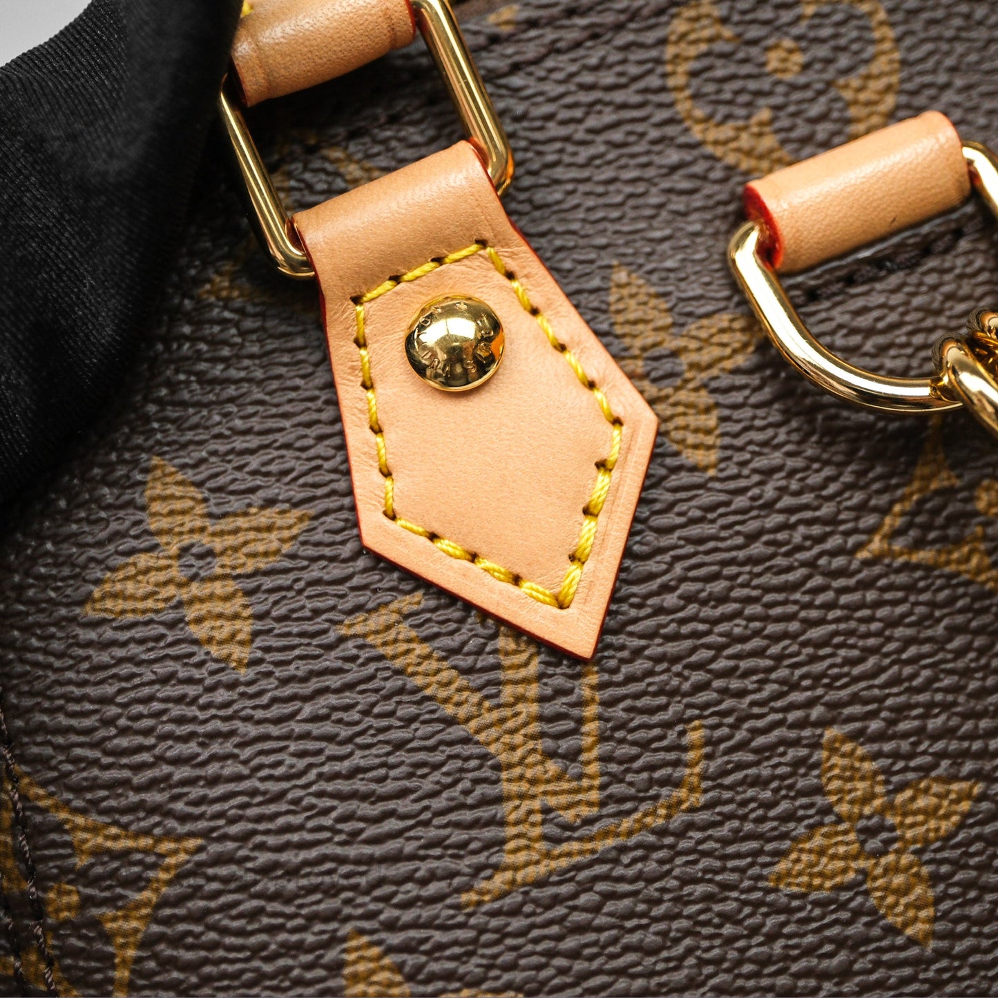 Louis Vuitton Alma Backpack Monogram Gold Hardware